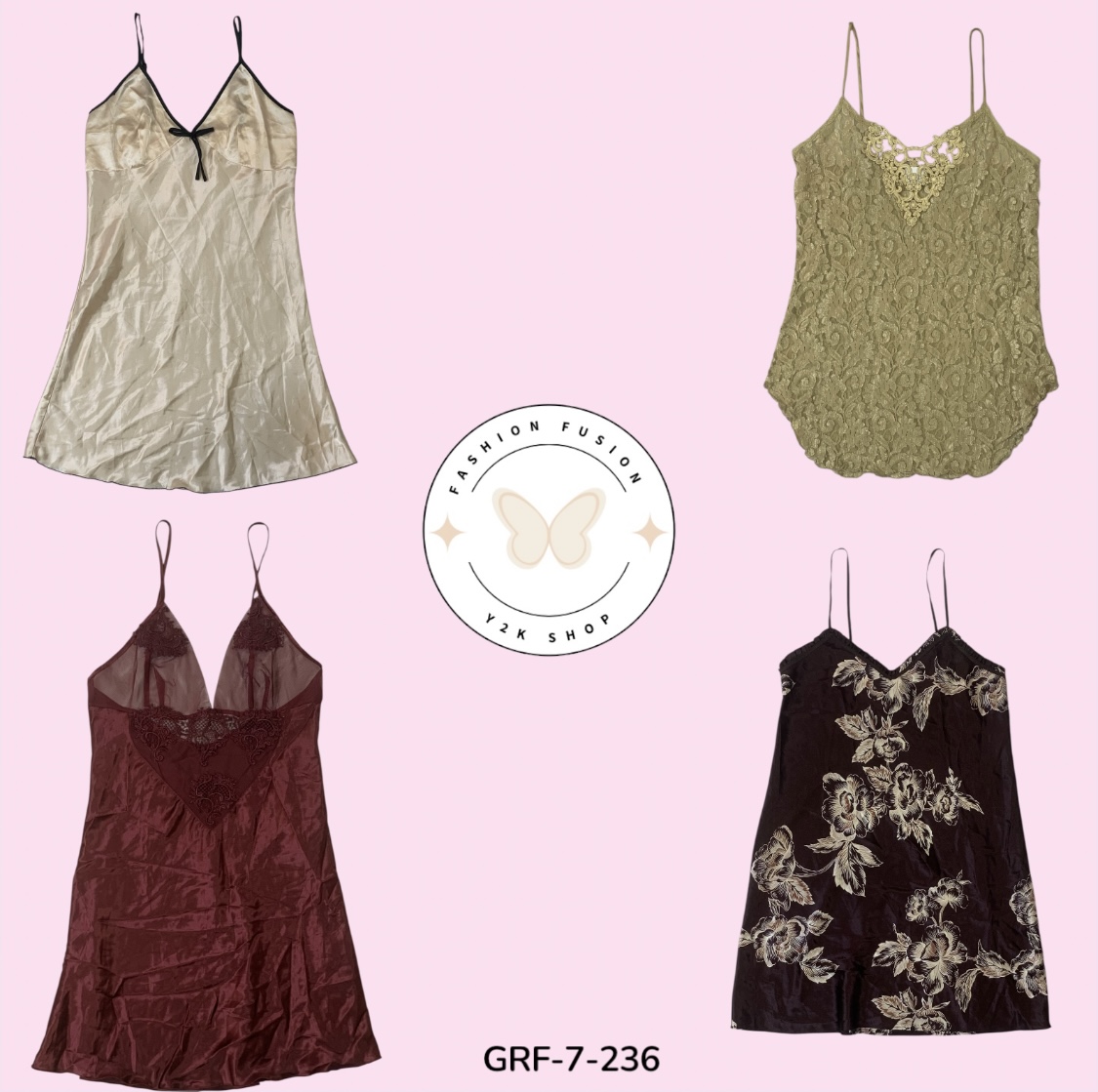 Mix Slip Dress Bundle – Trendy Styles, Effortless Vibes (GRF-7-236)