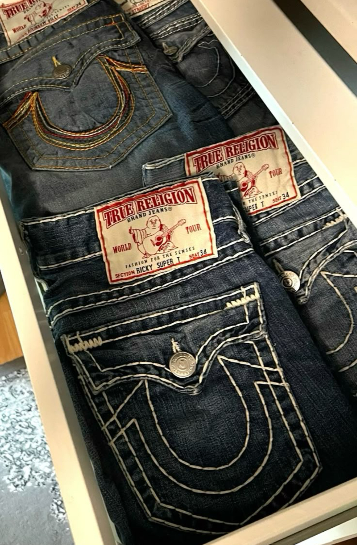 True Religion And Rock Revival Laguna jeans