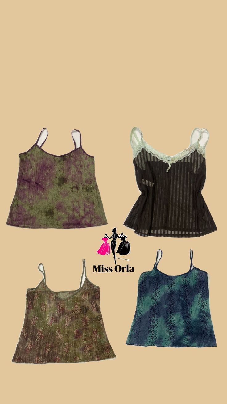 Y2k Earthwave 2000 camis (M-019)