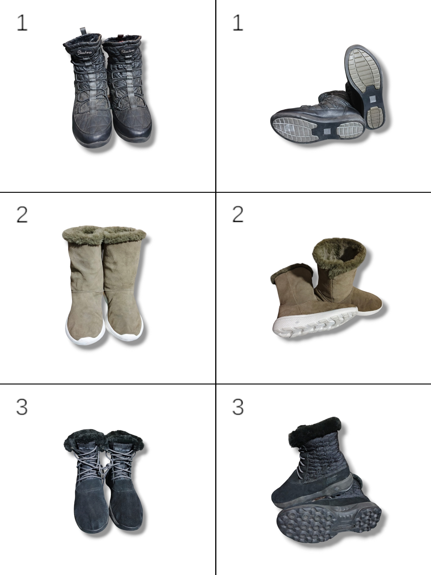 Botas de Inverno Skechers | Leves, Quentes e Confortáveis