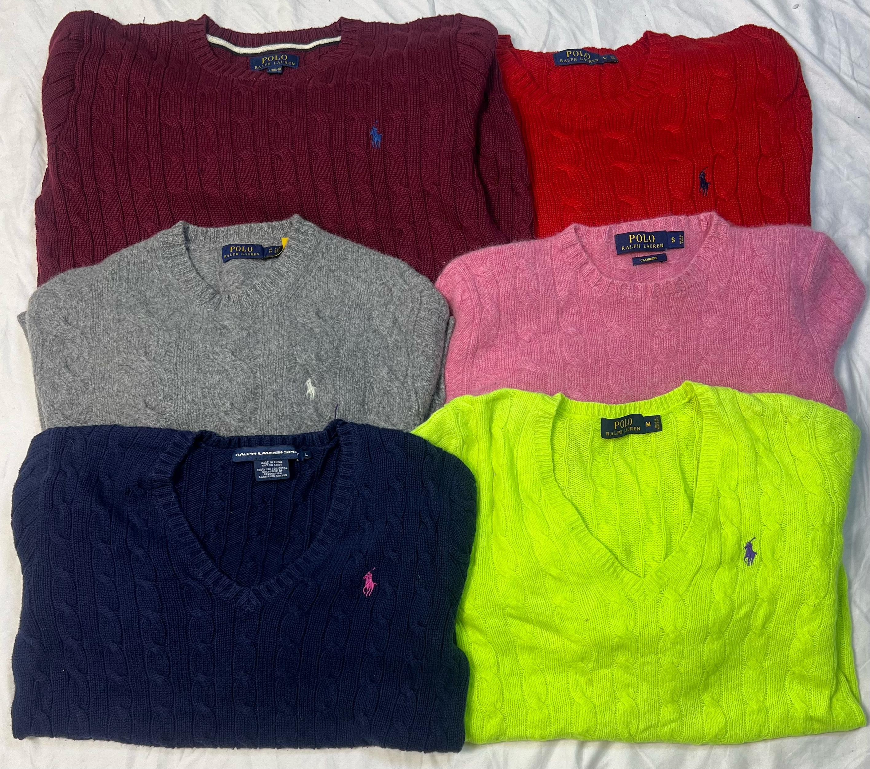 Pulls Ralph Lauren (en tricot torsadé)