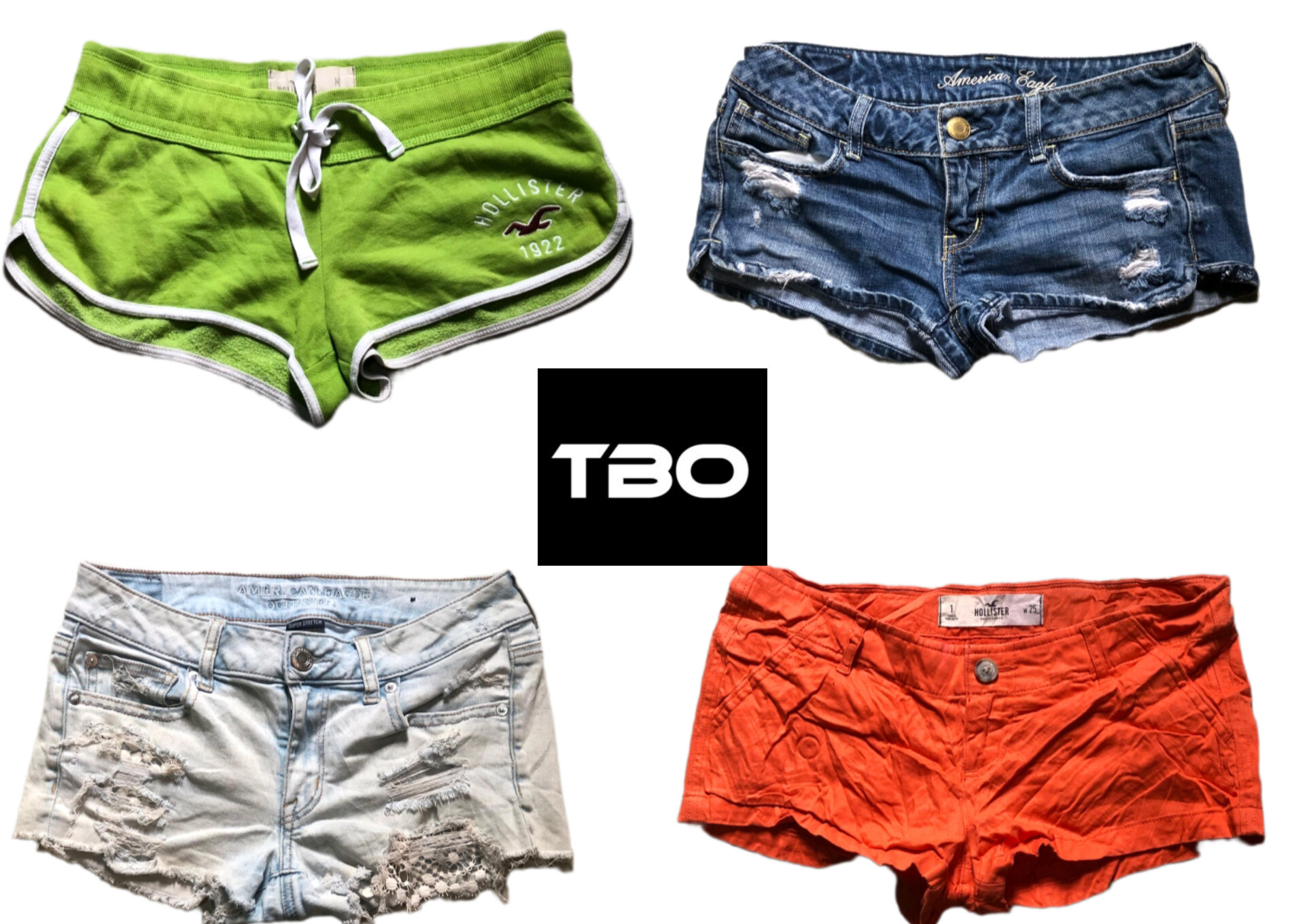 セクシーショーツ 🩳 A&E、ホリスター、A&F