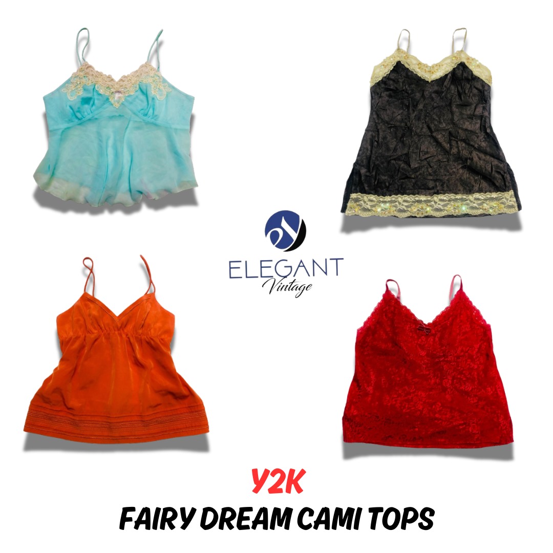 Y2K Fairy Dream Cami Tops - EV0503