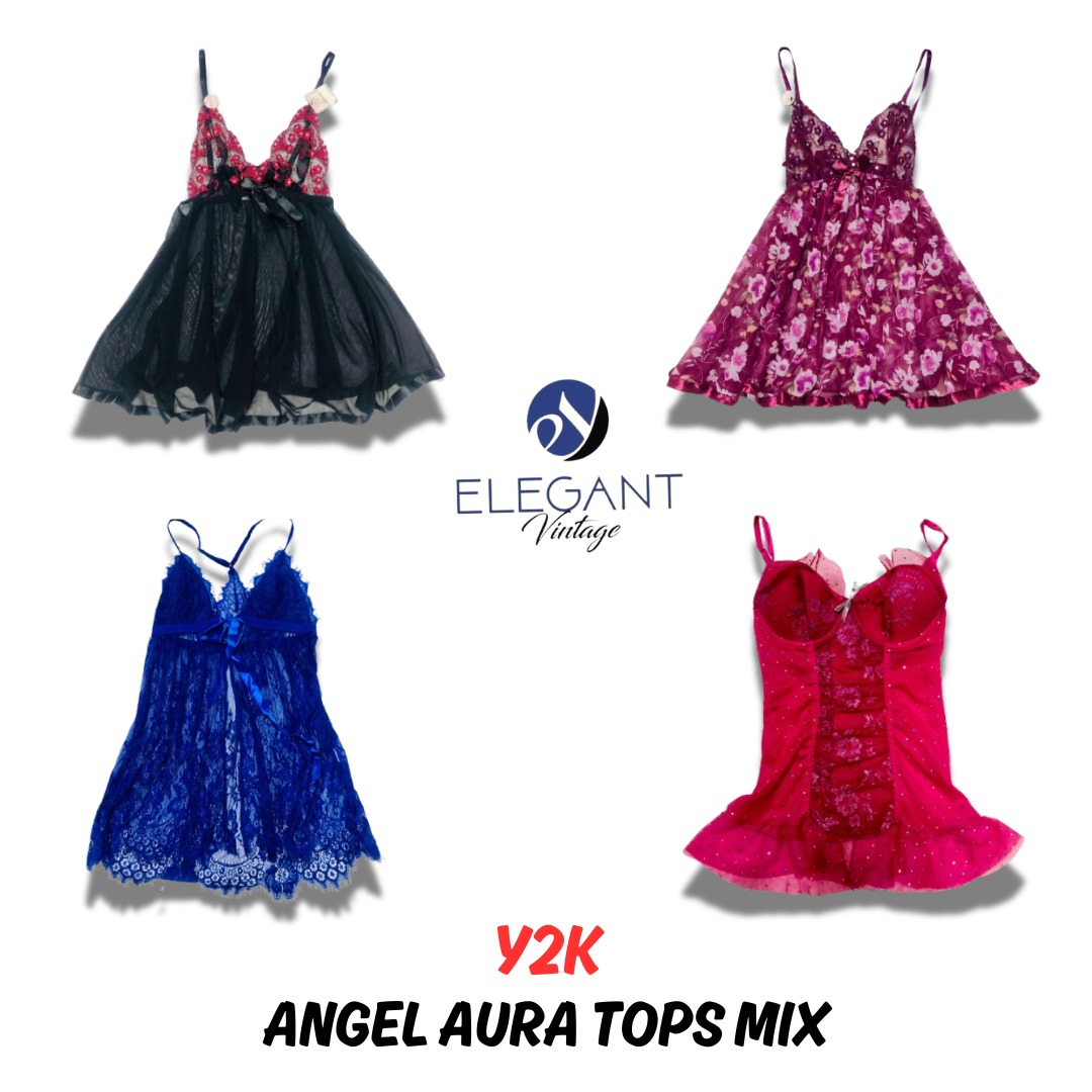 Y2K Angel Aura Tops Mix - EV0508