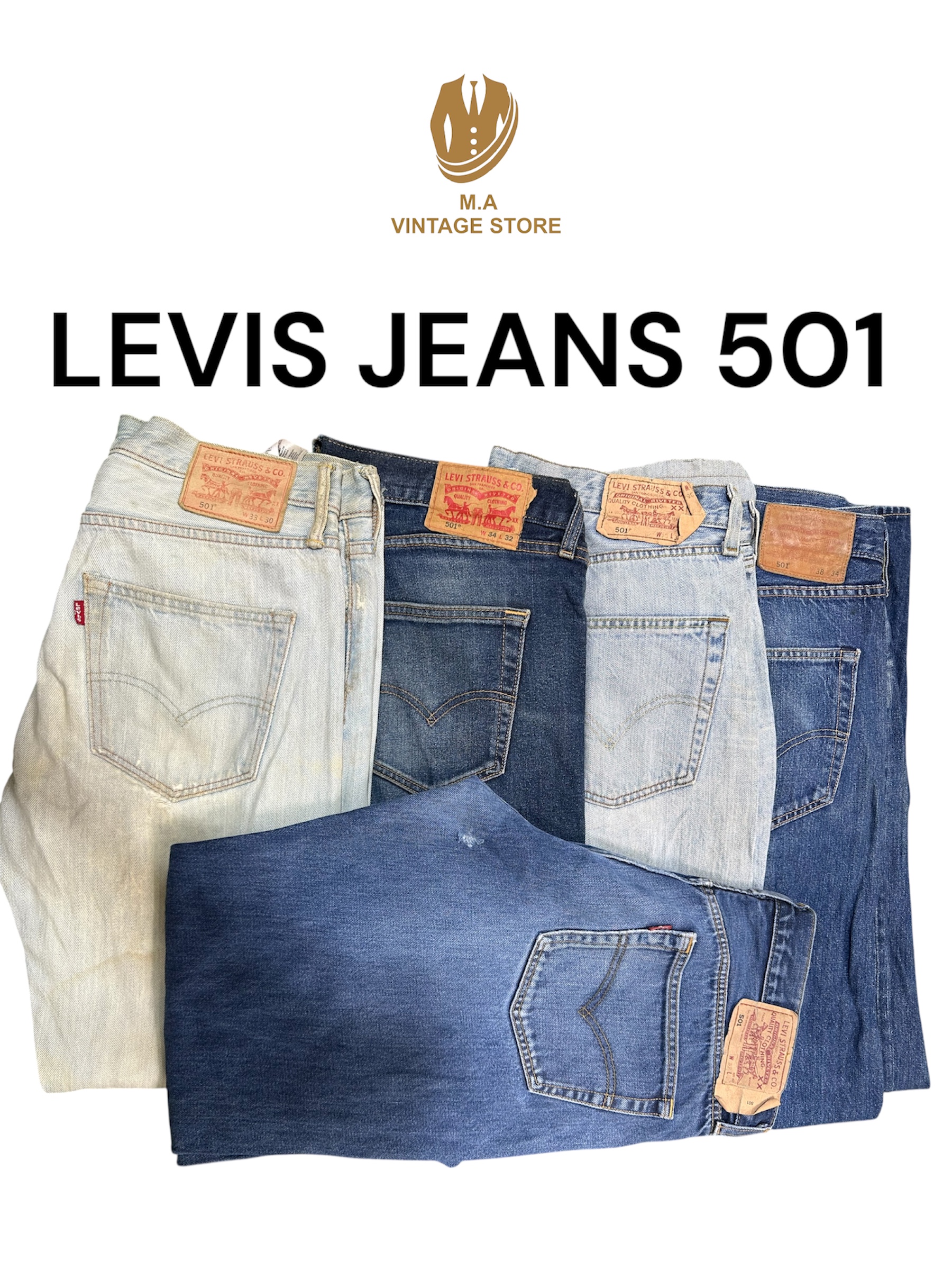 Jeans Levis 501 di marca