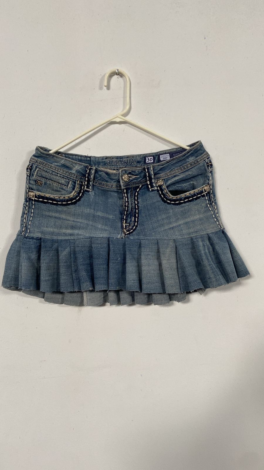 Upcycled Miss me Skirt