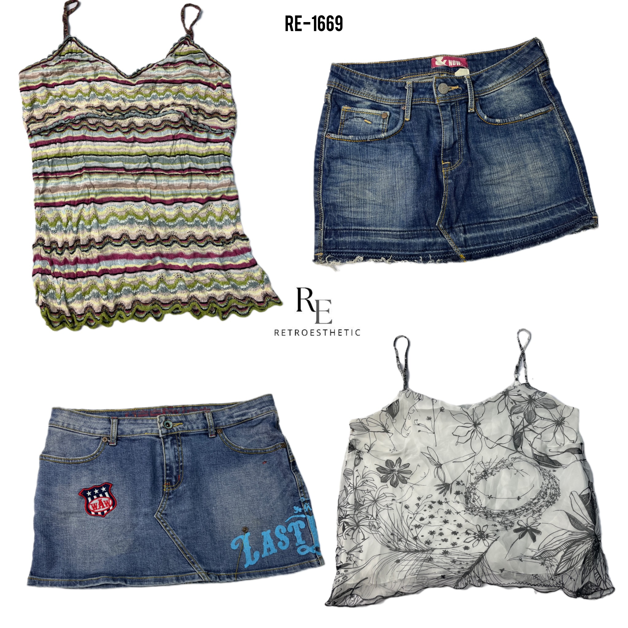 Y2K Soft Girl Era Mix and Match (RE-1669)