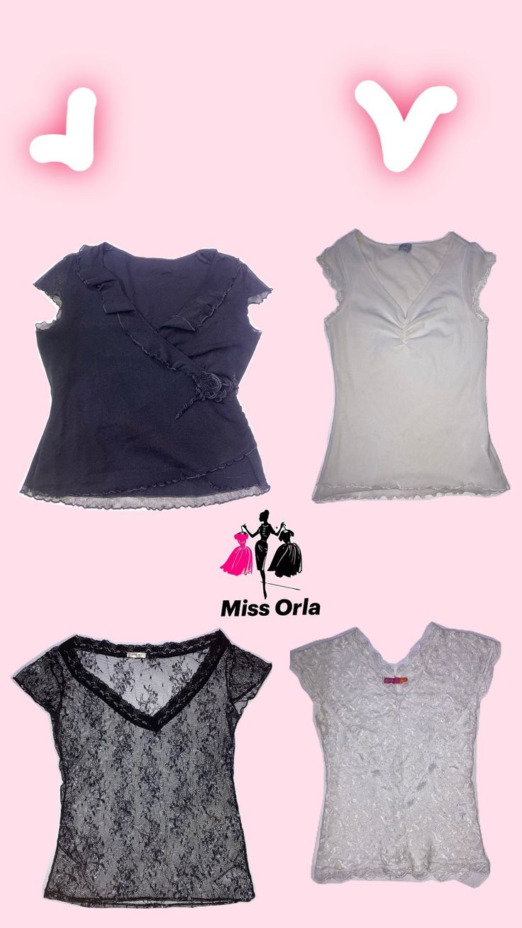 Blouse en code noir et blanc Y2k (M-021)