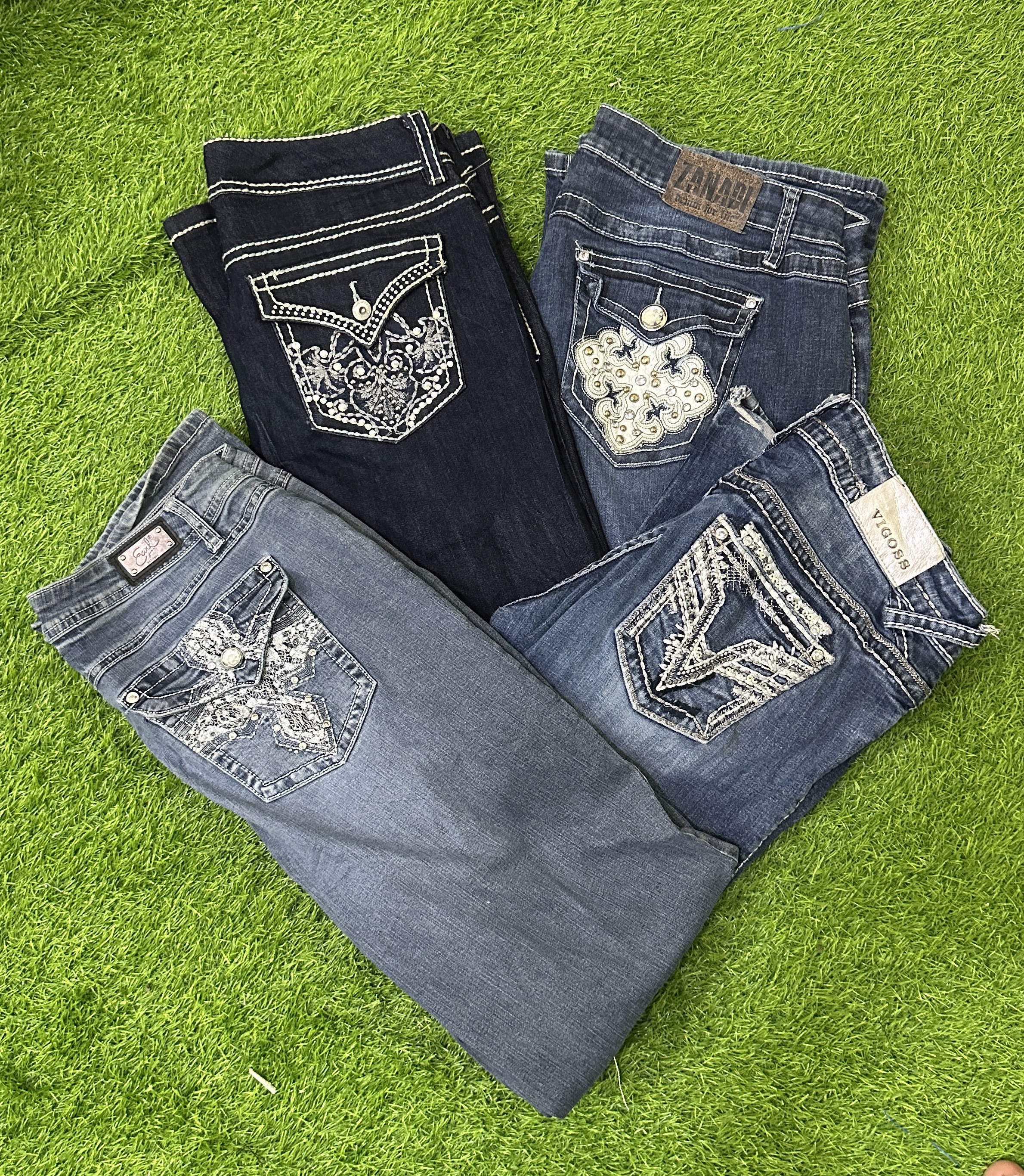 Y2K woman’s jeans 17 pieces