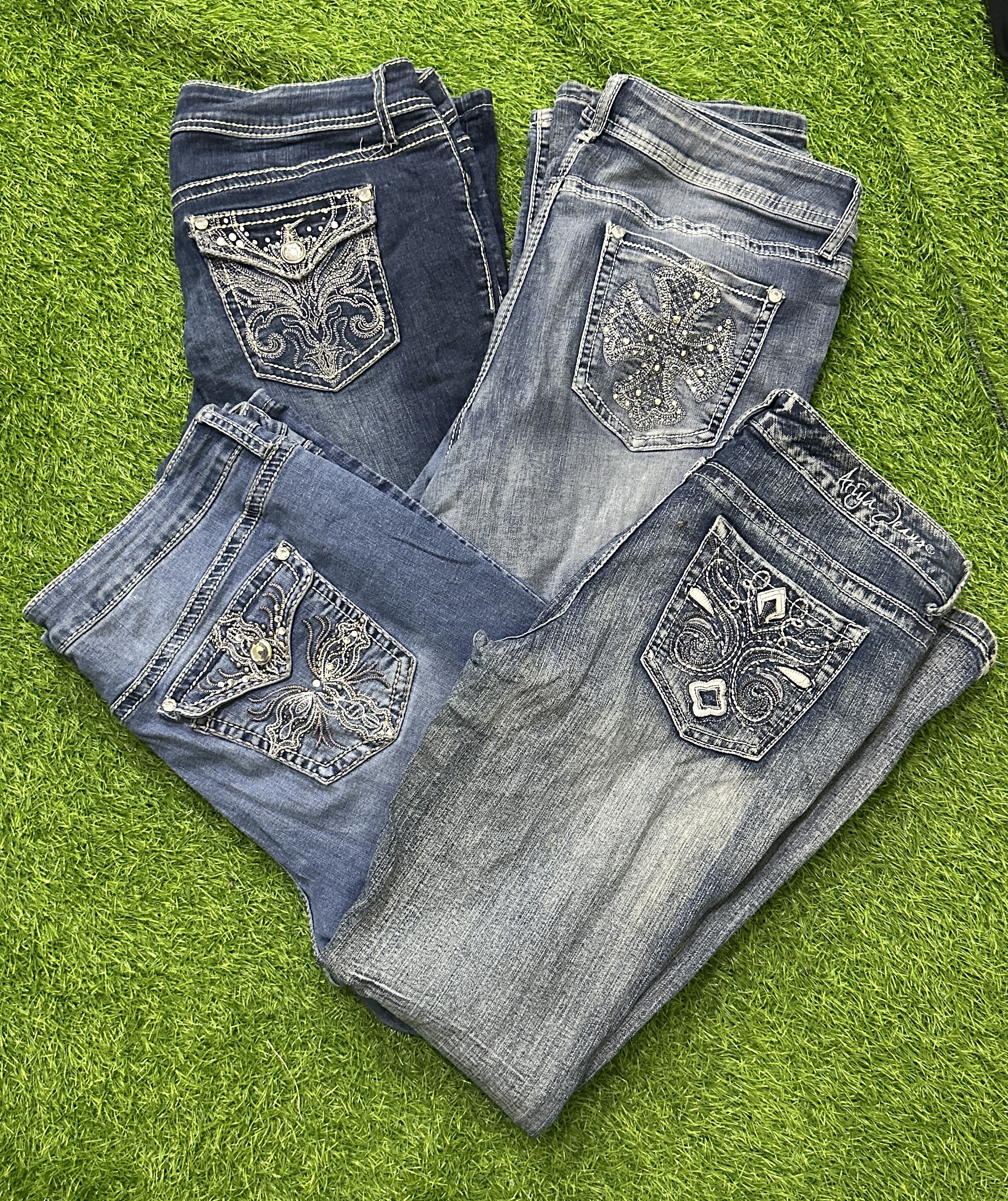 Y2K woman’s jeans 18 pieces