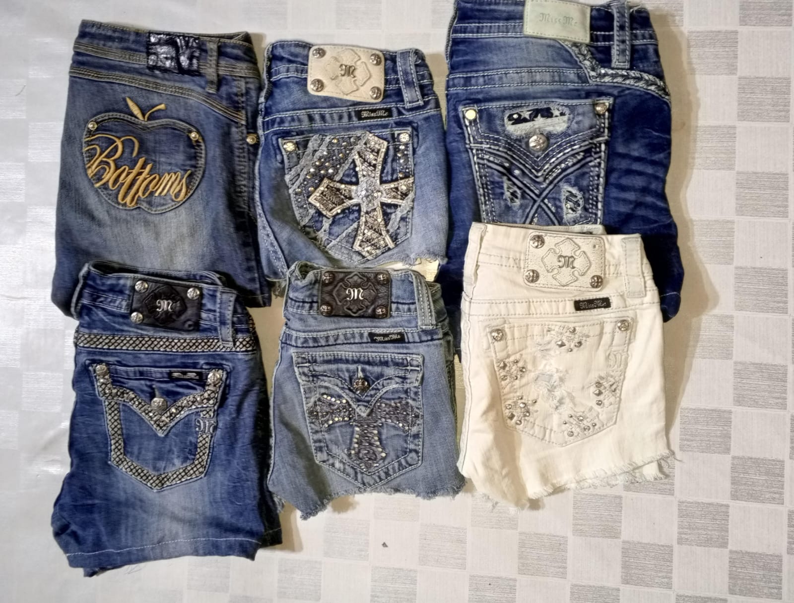 MISS ME TRUE RELIGION APPLE BOTTOM (MR 739)