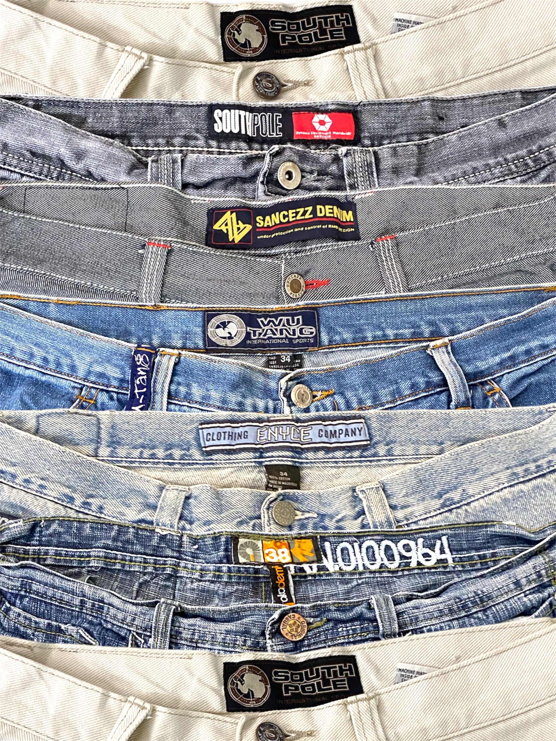 Y2k Hip hop branded Jean's