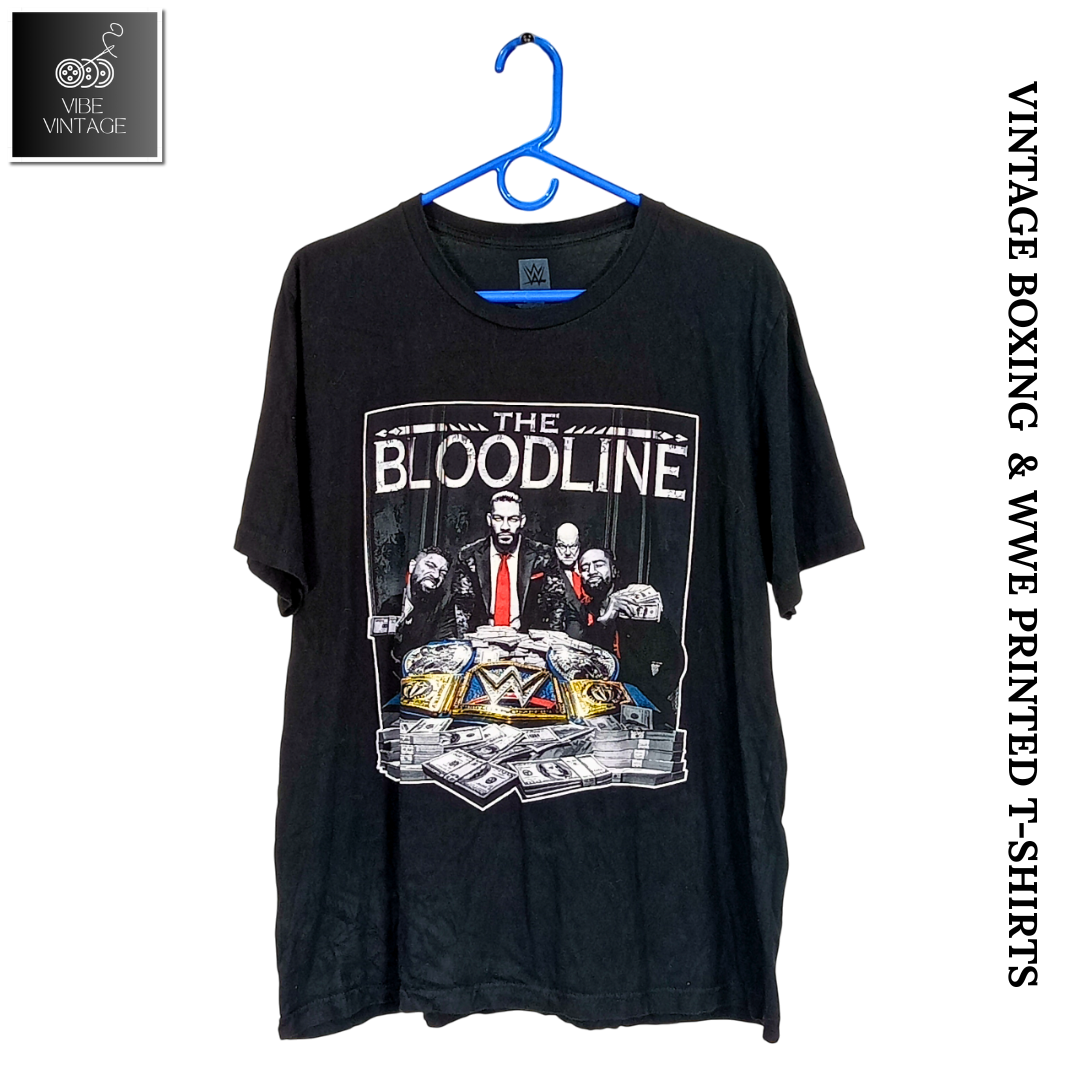 T-SHIRTS IMPRESSAS DE BOXE E WWE