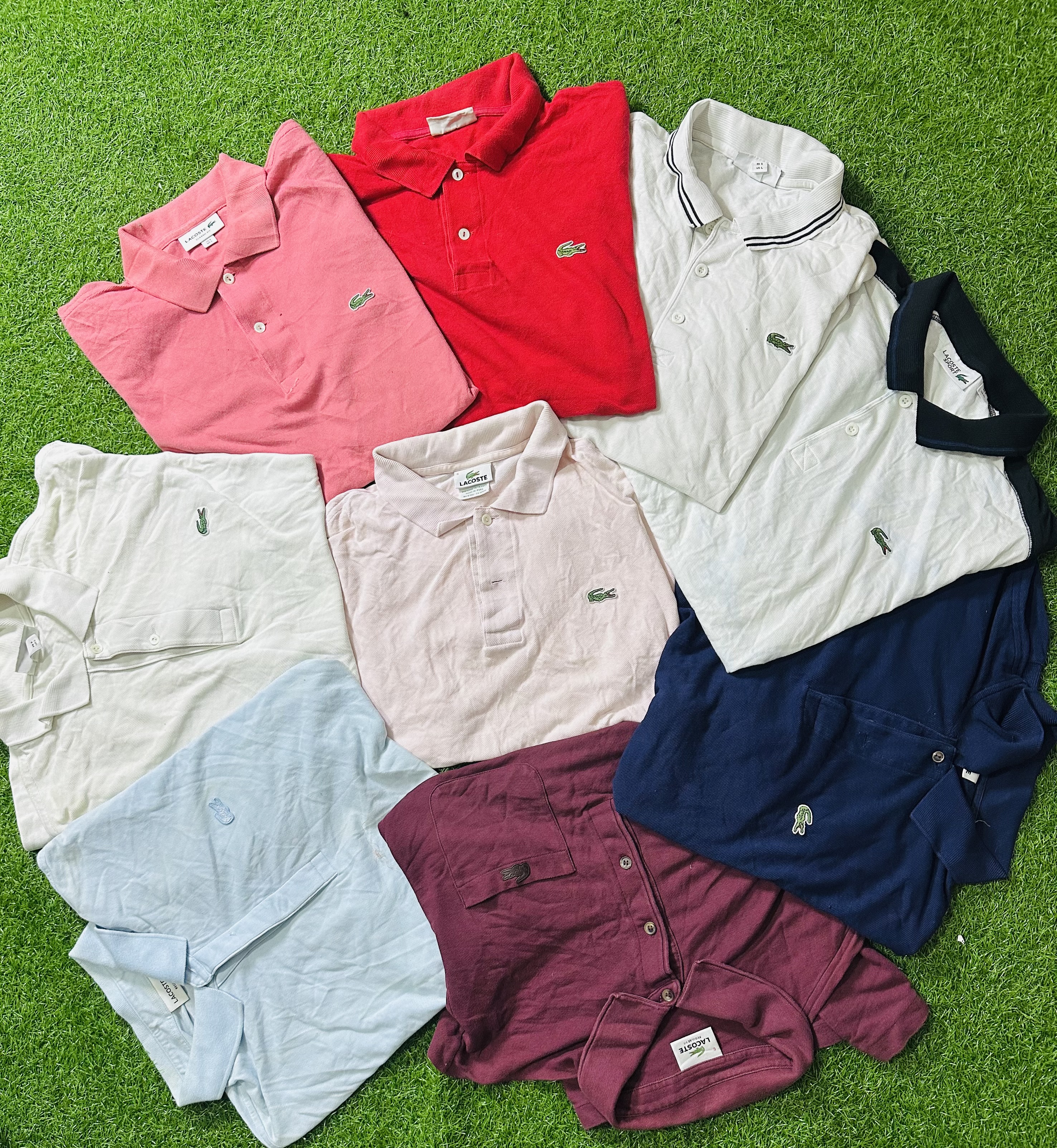 T-shirt à col Lacoste