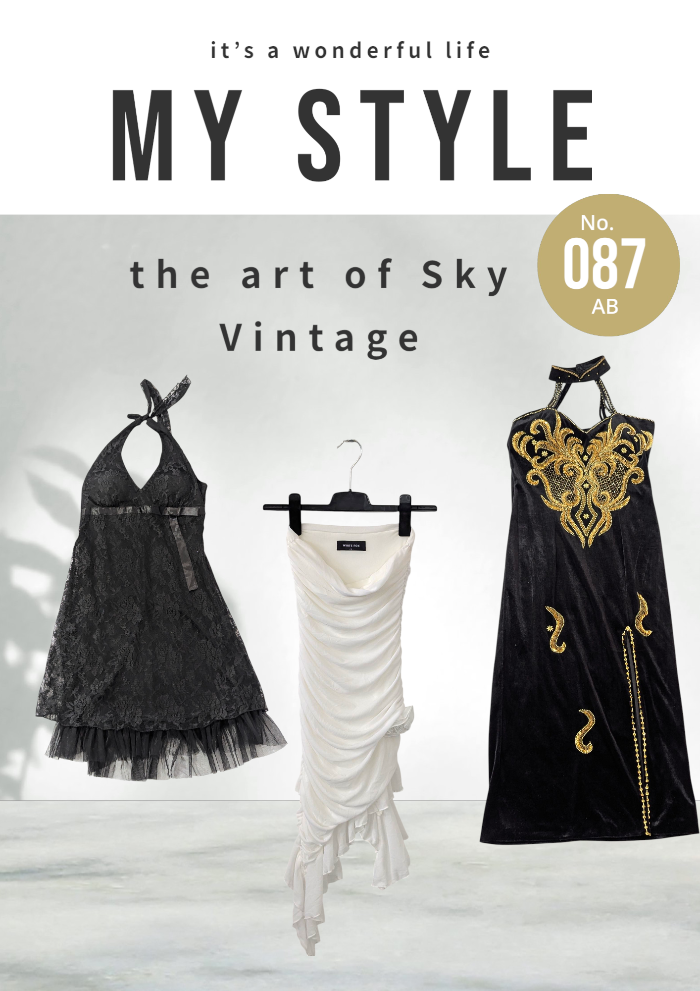 Vestidos Y2K (AB087)