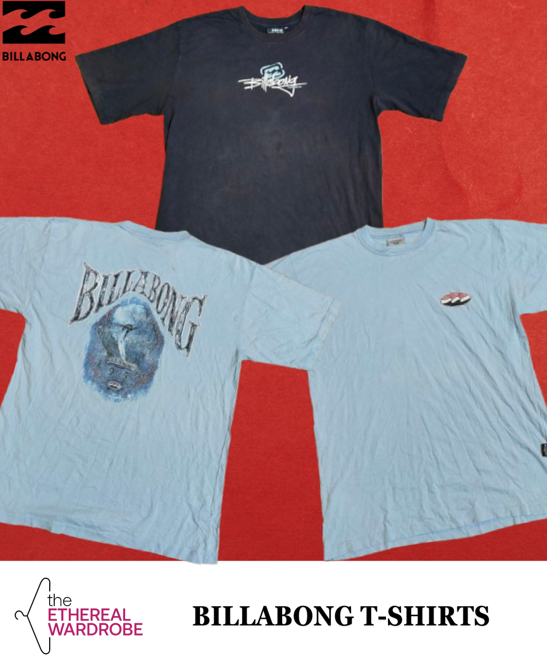 Paquete de camisetas BillaBong