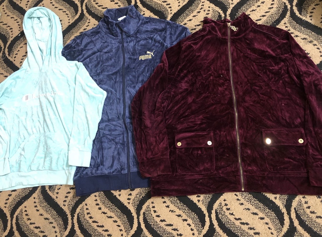 SD0143 - Ladies Velour Mix Brand Jackets
