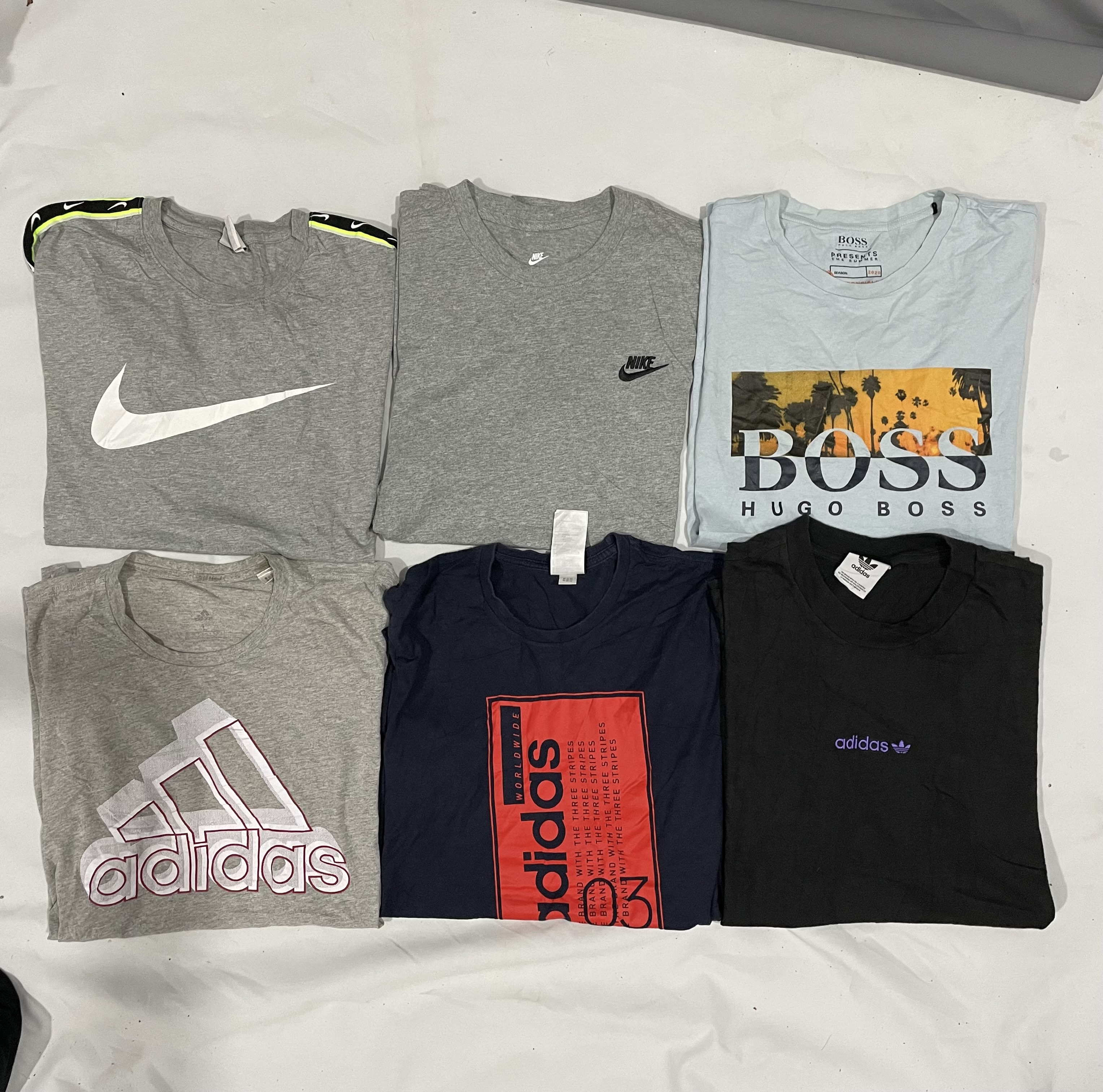 Mix branded t shirt polo