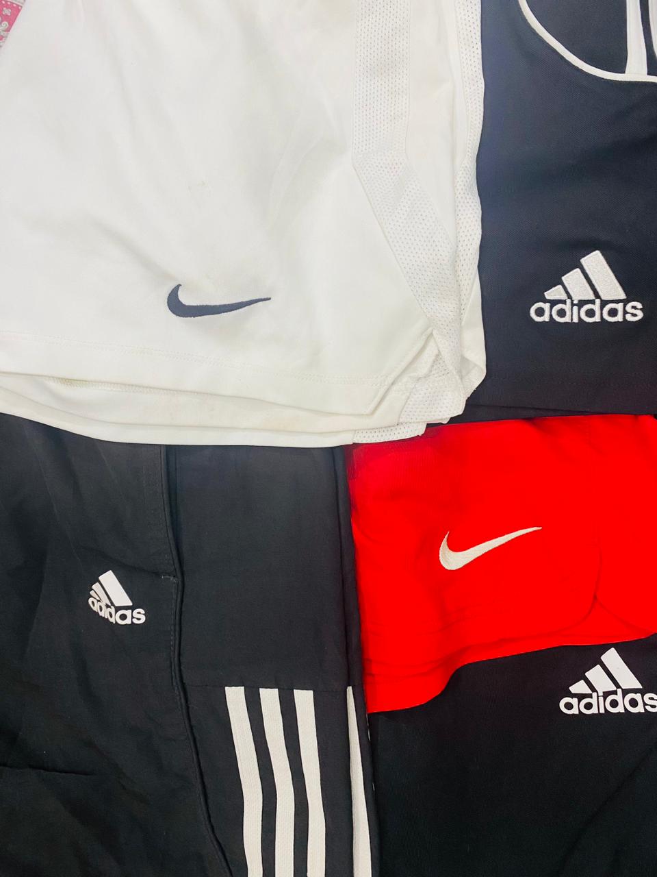 Shorts da Nike e Adidas