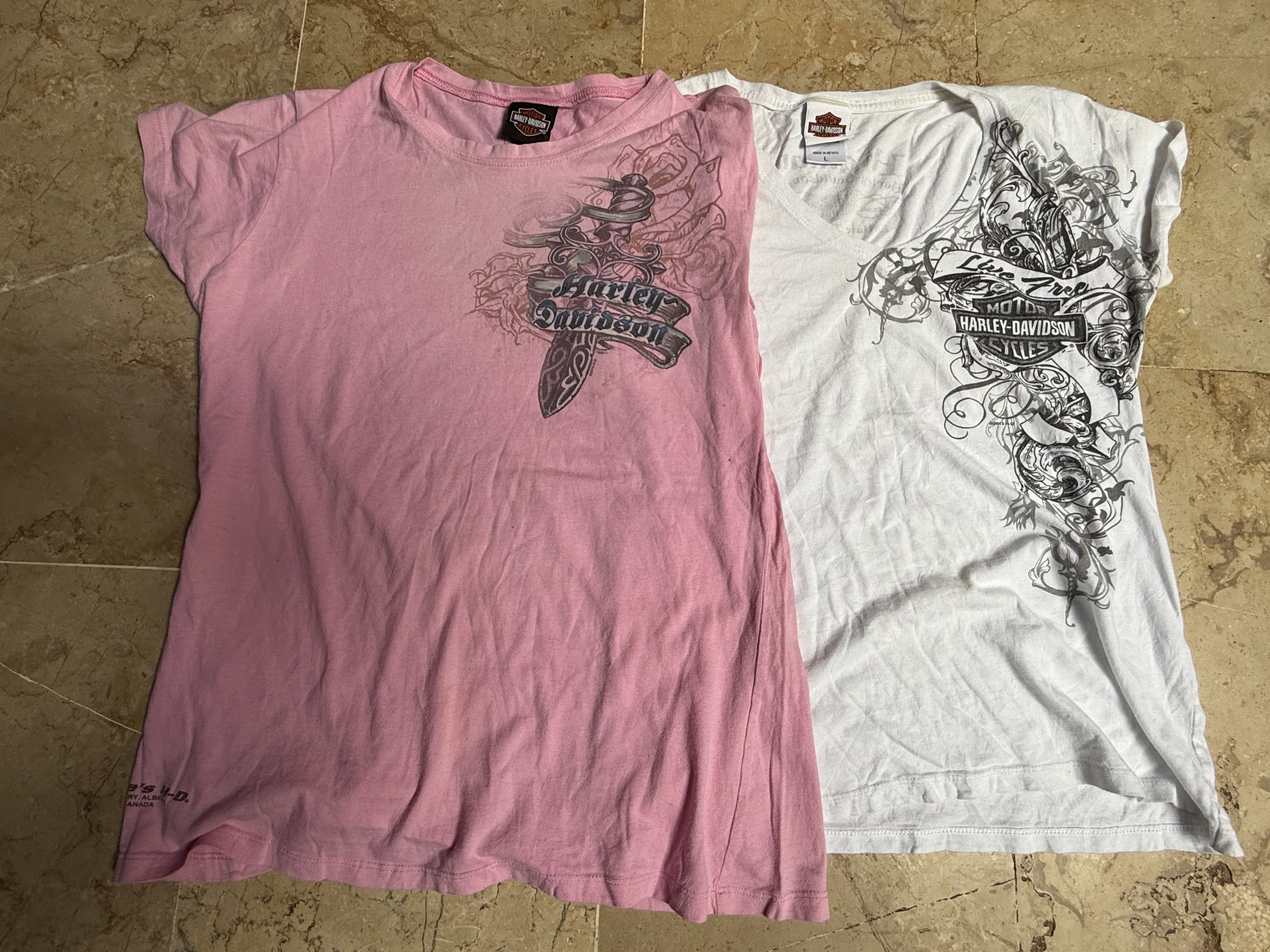 T-shirts Y2K Harley Davidson