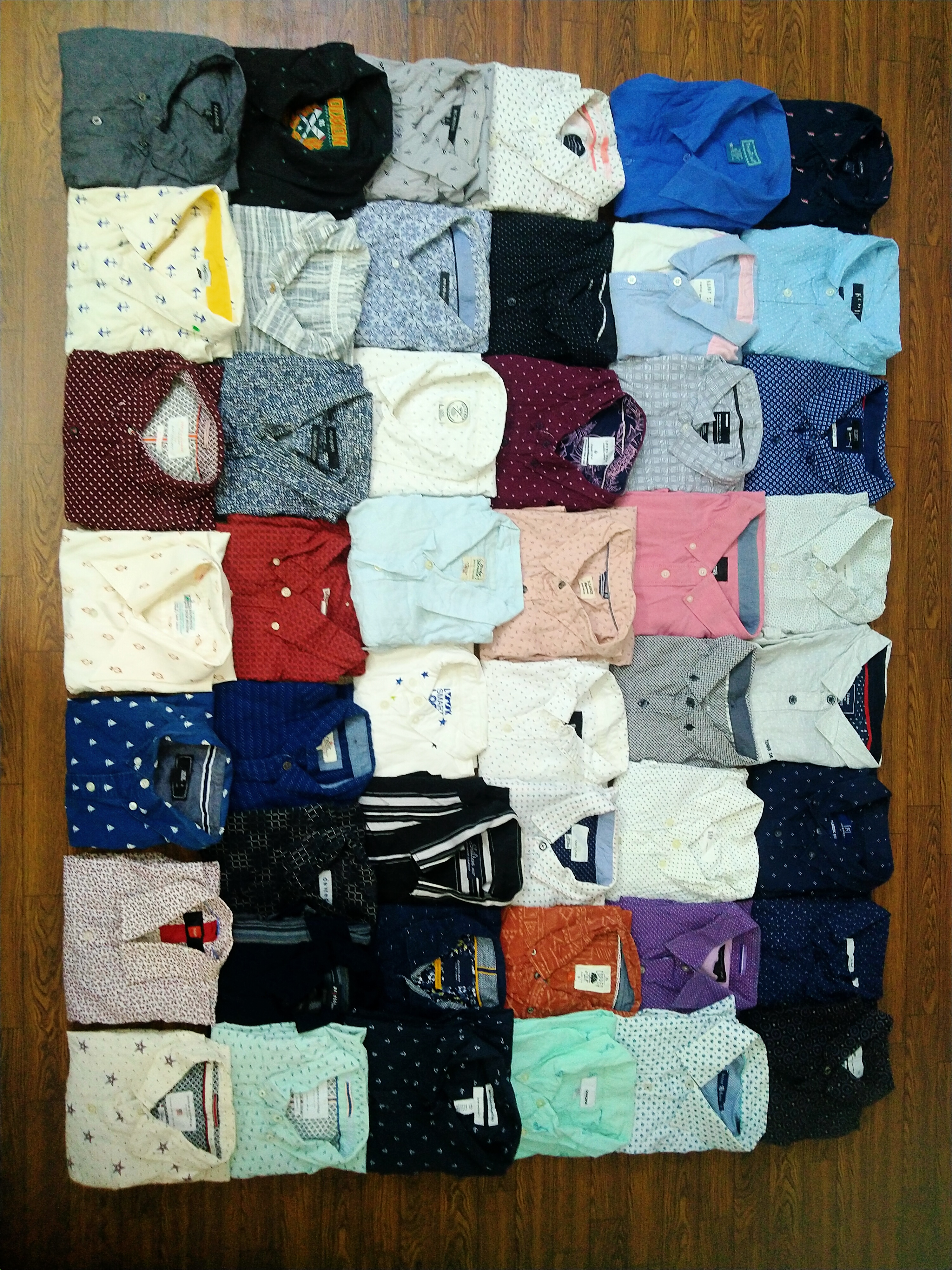 Camisas de Mangas Curtas