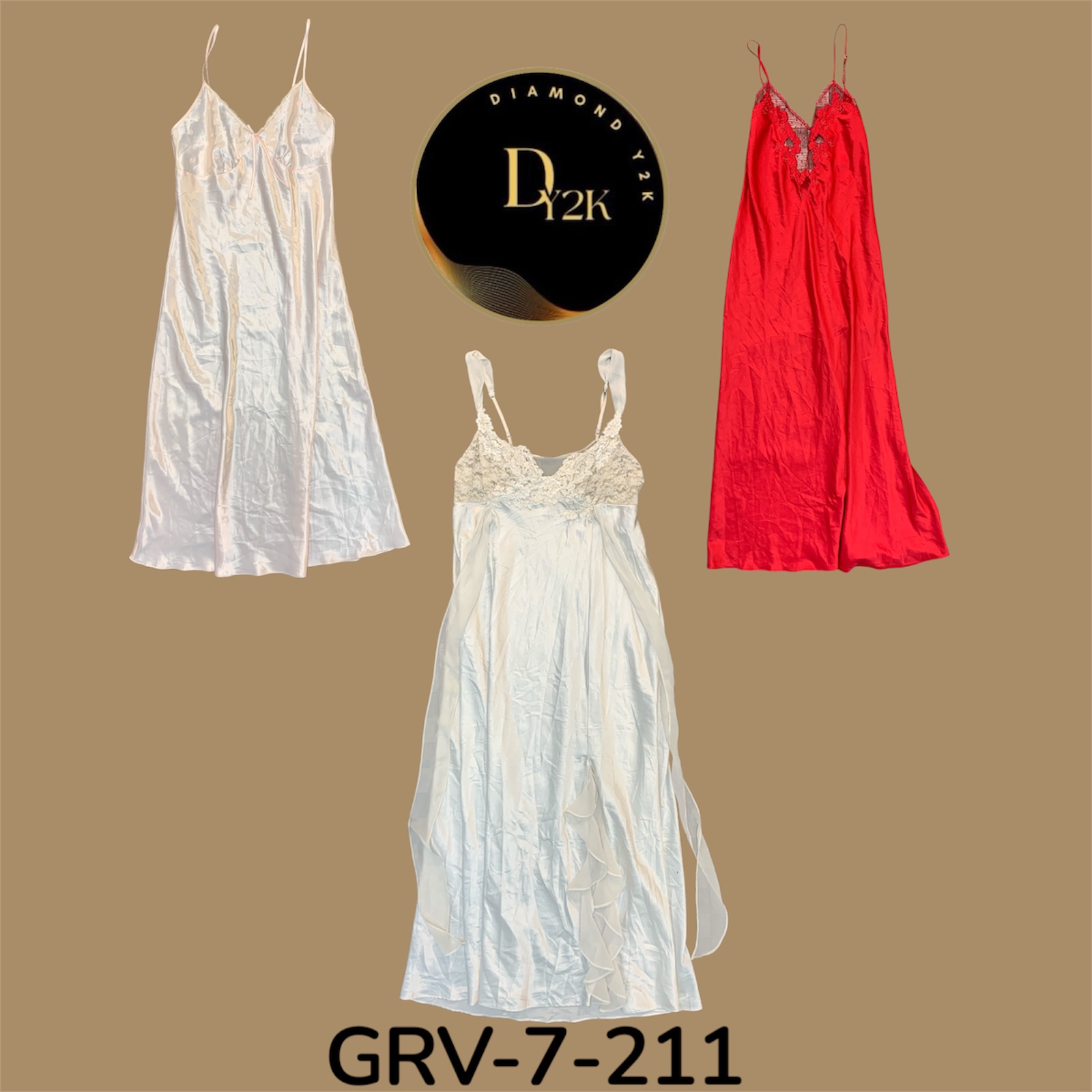 Elegant Long Sleep Dress – Flowy, Dreamy, and Comfortable (GRV-7-211)