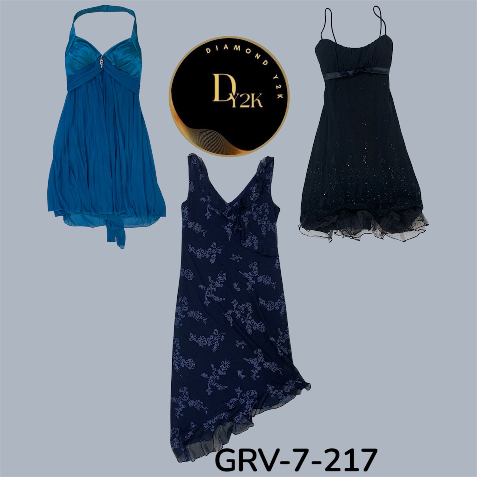 Y2K Mini Dress – Retro Vibes, Modern Edge (GRV-7-217)