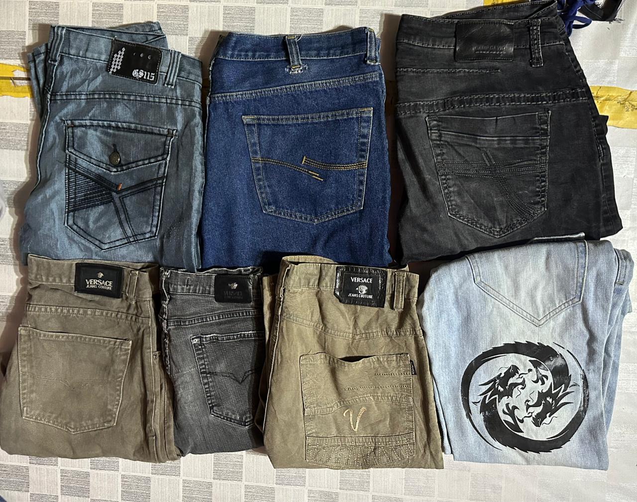 VERSACE AND OTHER MIX BRANDS JEANS (ID 1262)