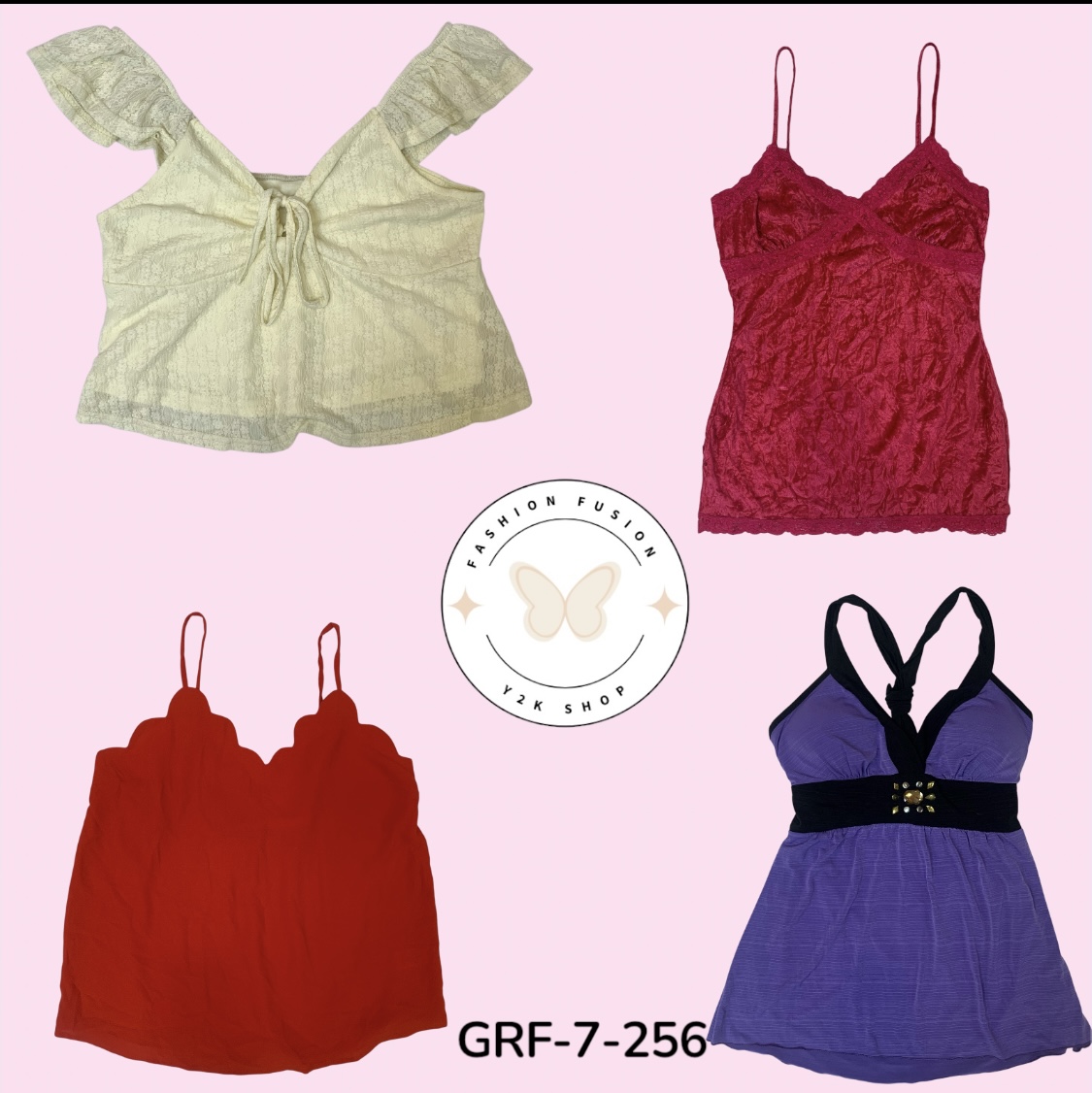Trendy Mix Cami Tops – Fast Fashion Essentials (GRF-7-256)