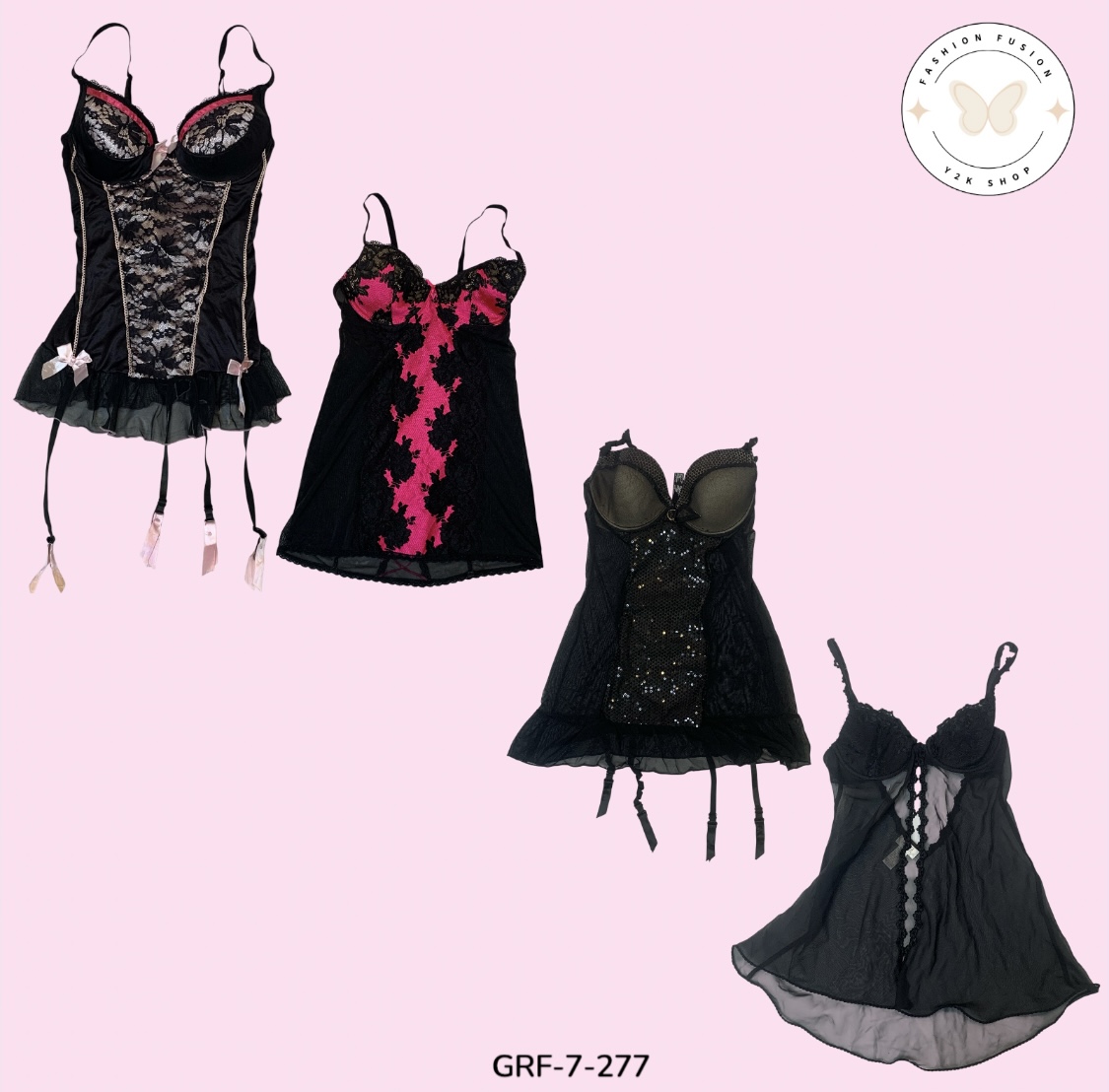 Styles Babydoll Mignons – Favoris de la Mode Éphémère (GRF-7-277)