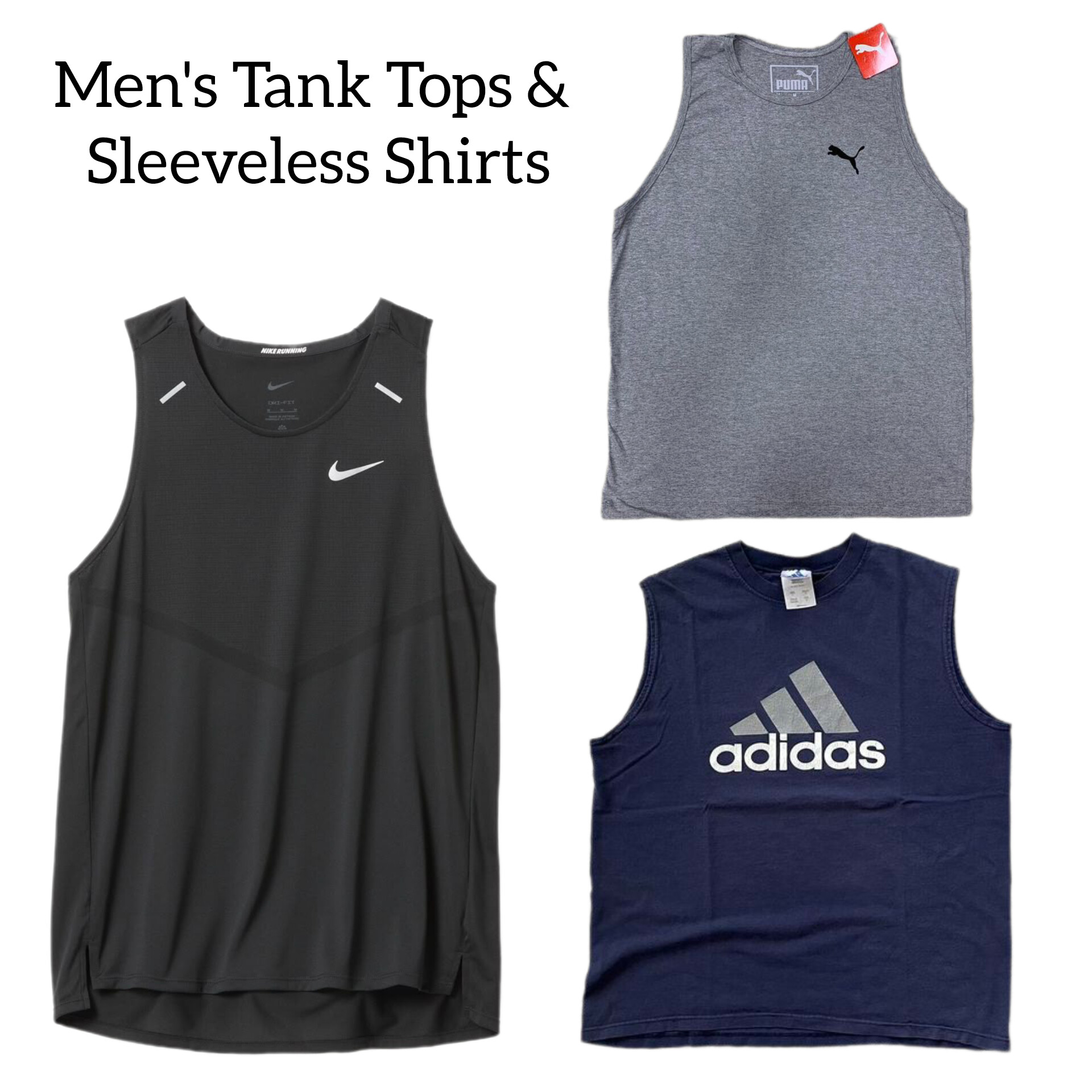 Tank Tops & Sleeveless Shirts - Top Brands & Vintage!