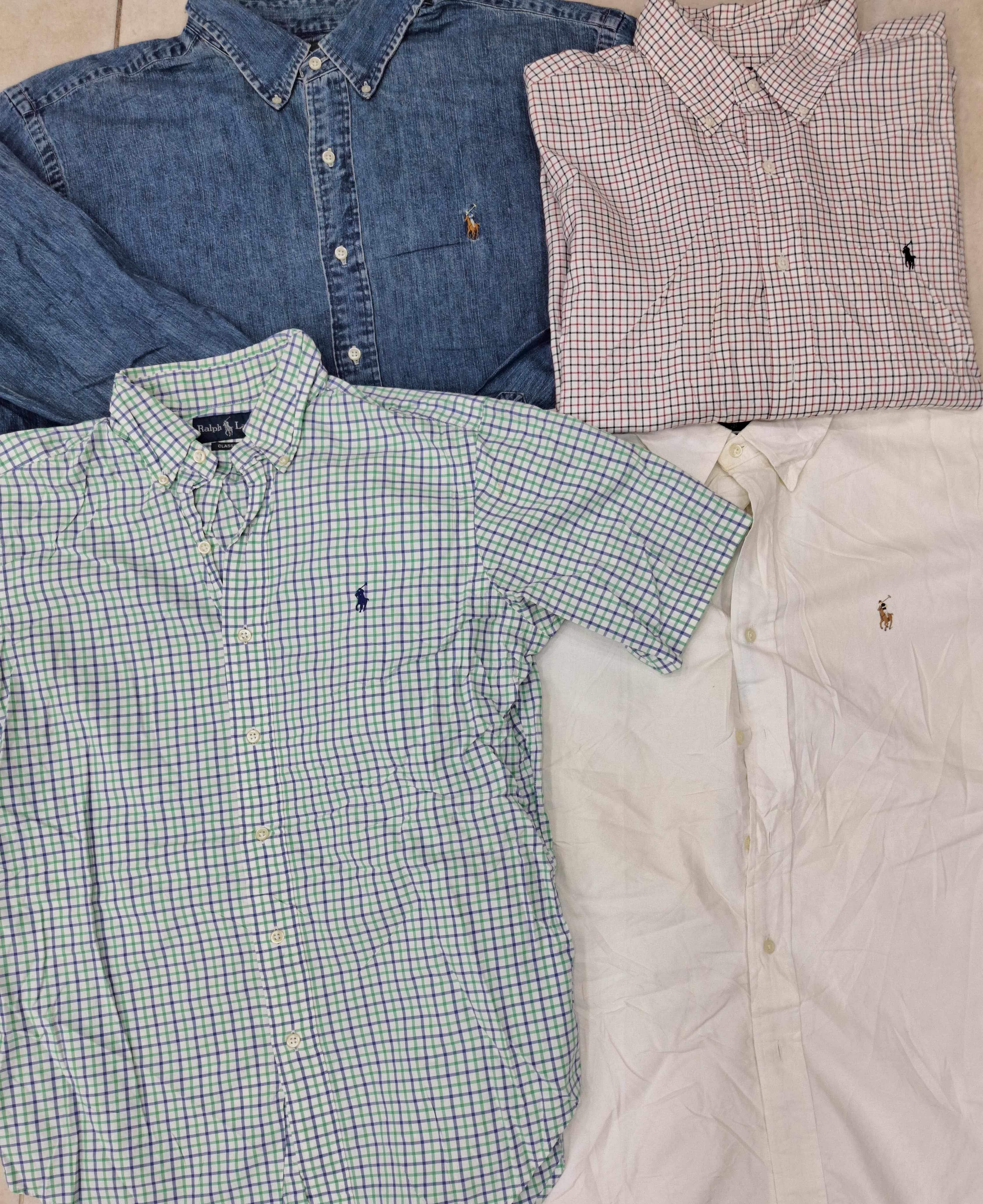 CT1003 Polo Camicie Mix da Uomo con Bottoni