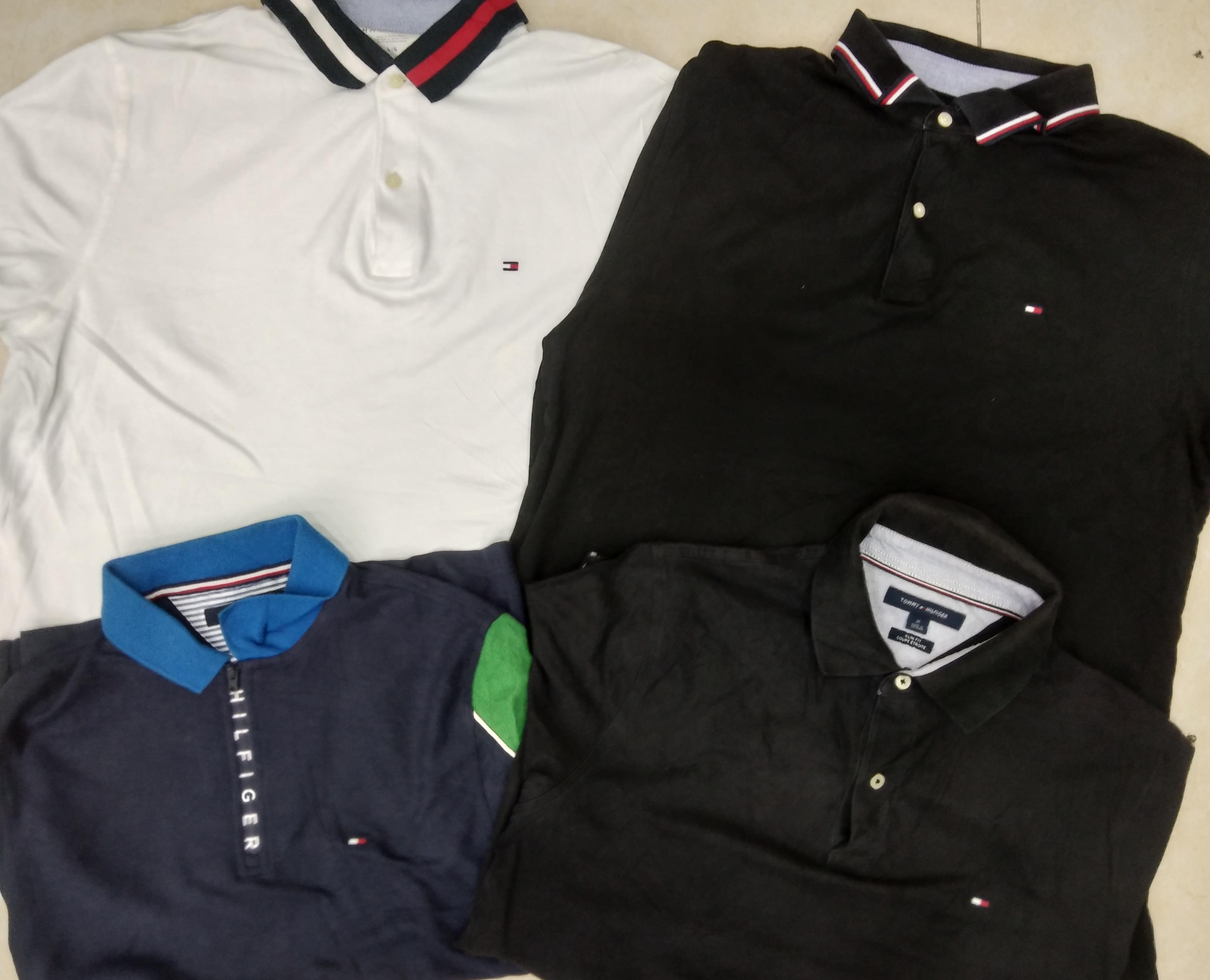 CT1012 Vintage Men's Tommy Hilfiger Polo Shirts