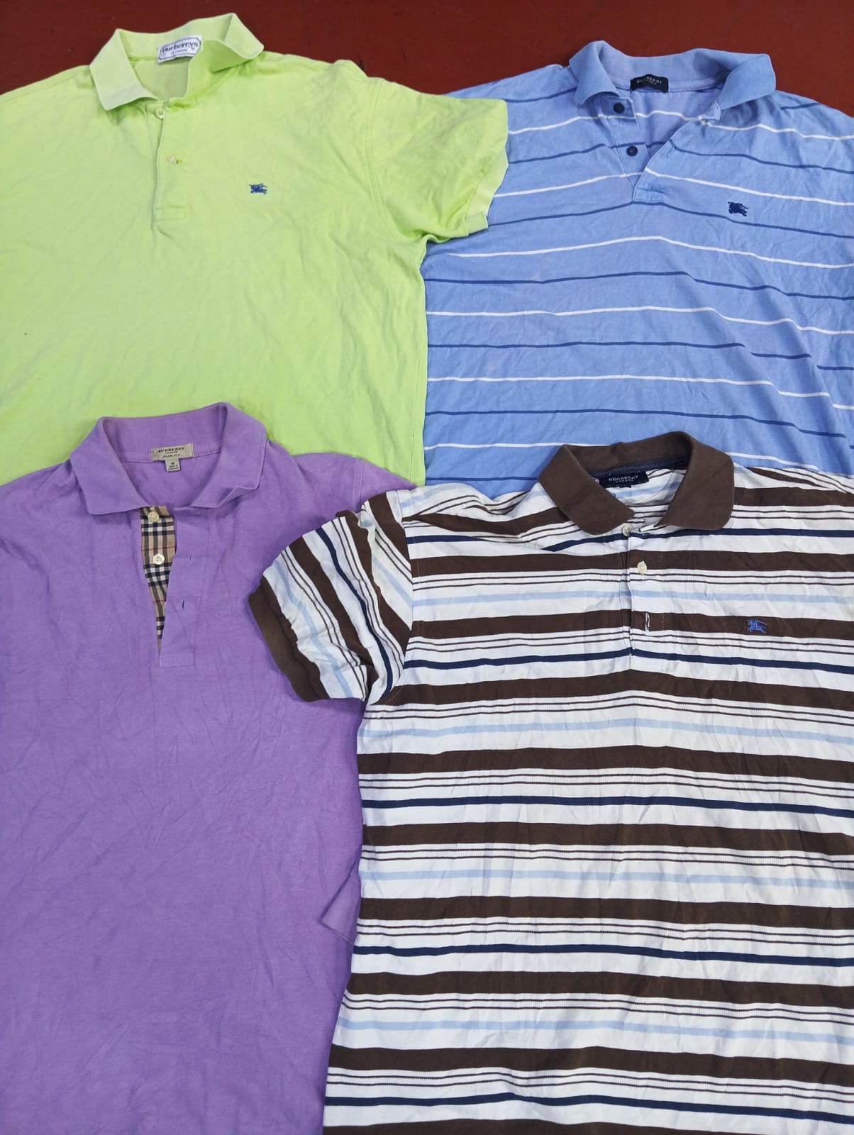 Burberry Collar T-shirts