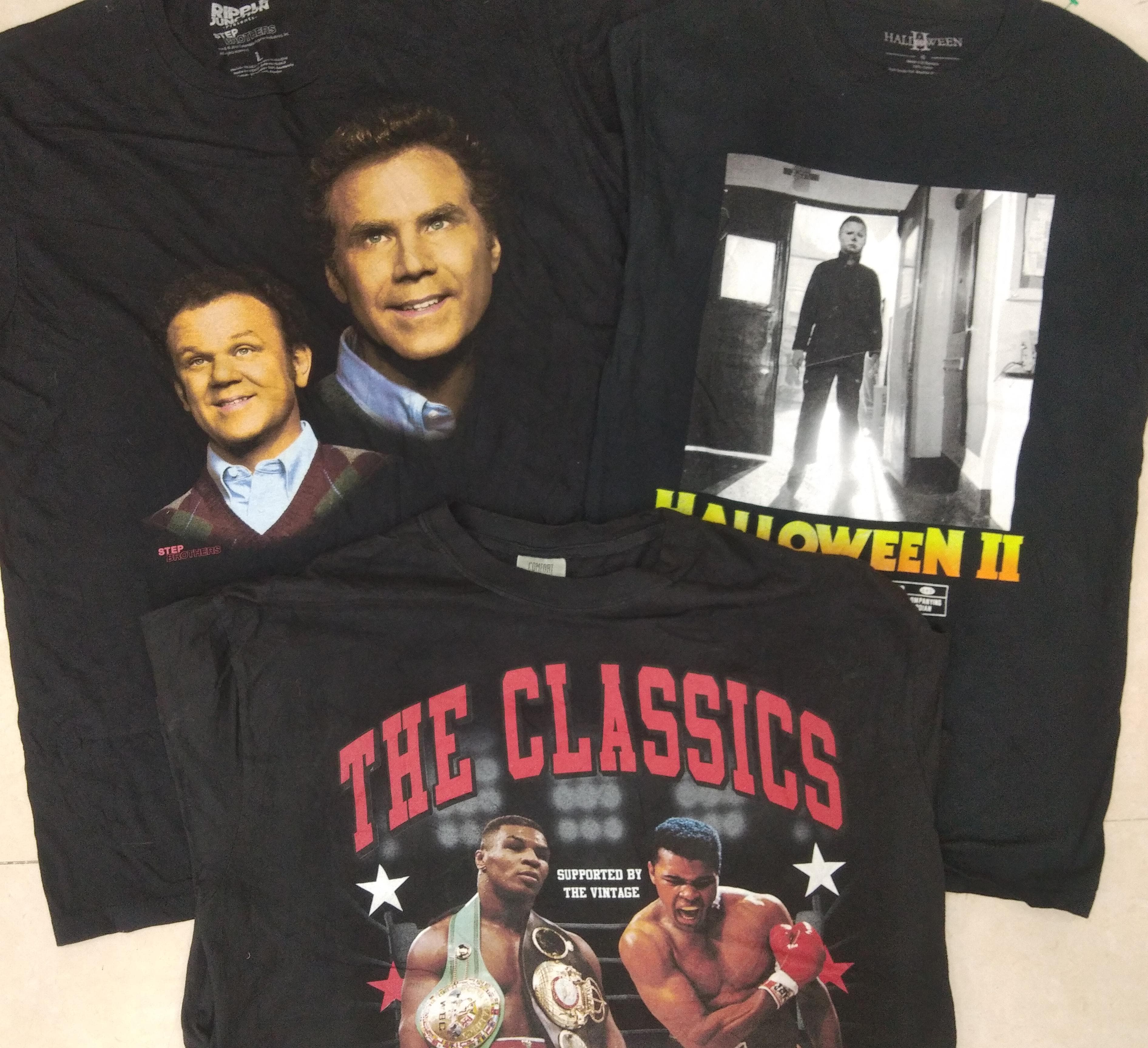 CT1042 T-shirts imprimés Mix Movies/Shows
