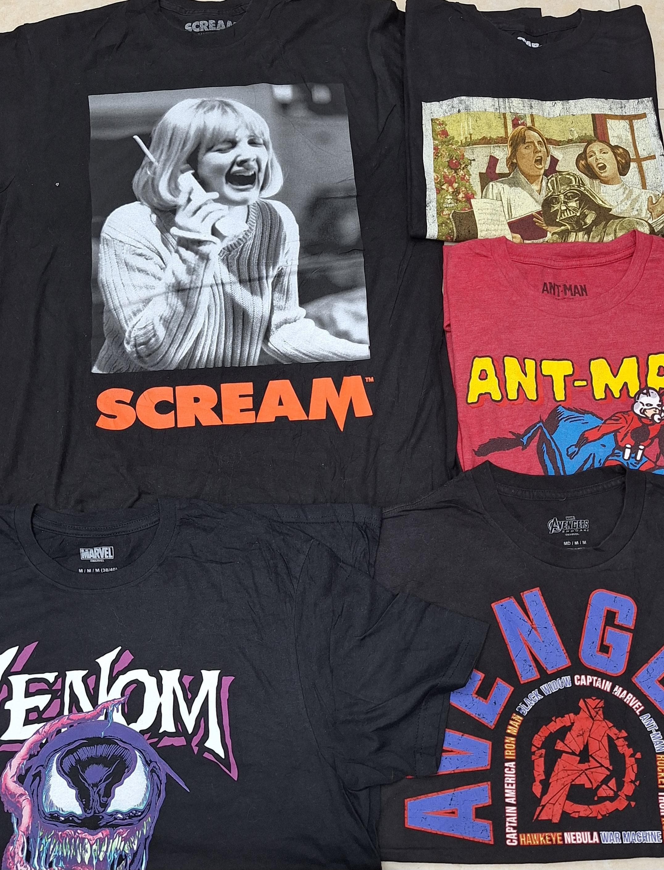 CT1043 Movies/Shows Printed T-Shirts