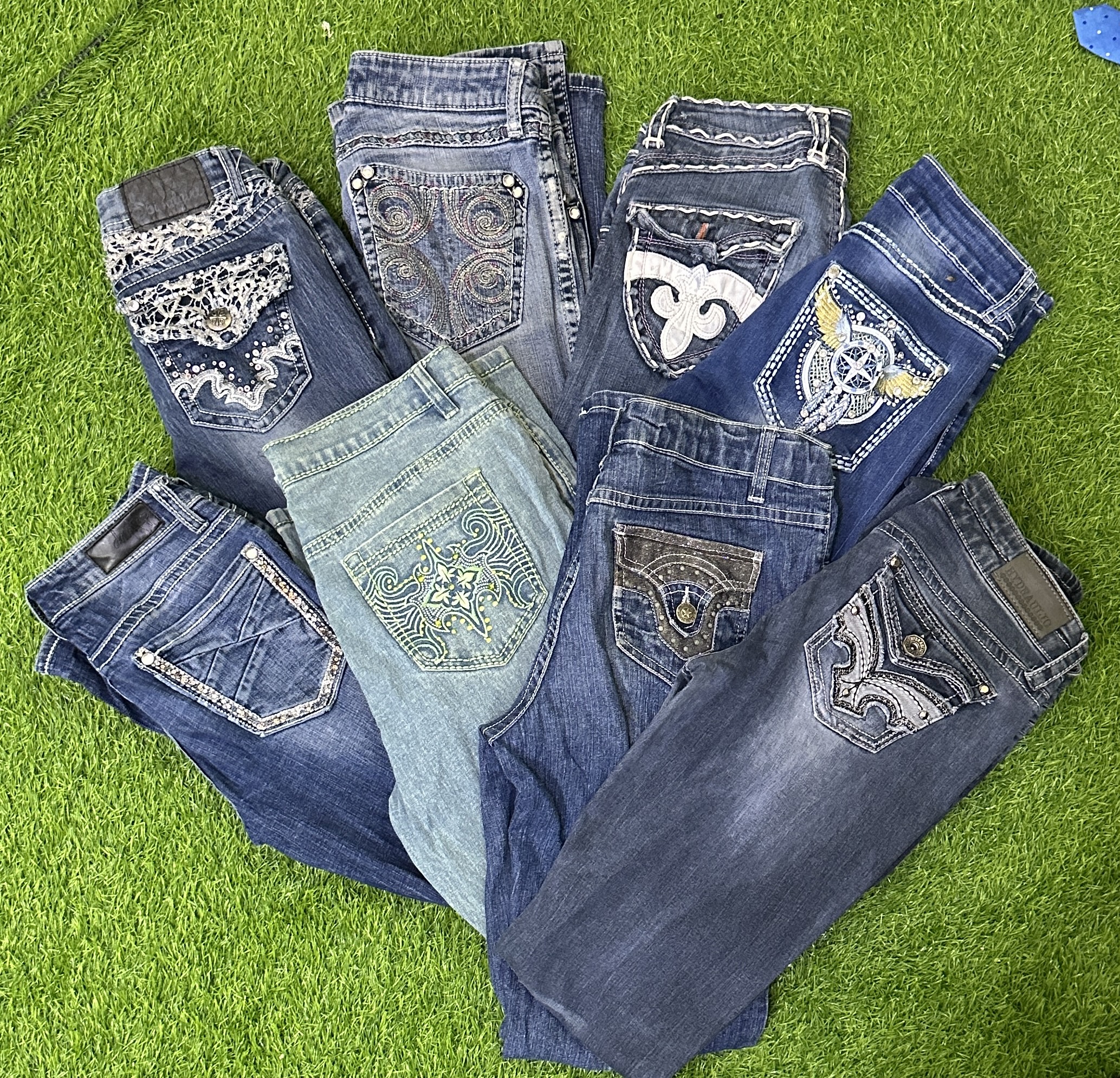 Y2K Women Flare Jeans