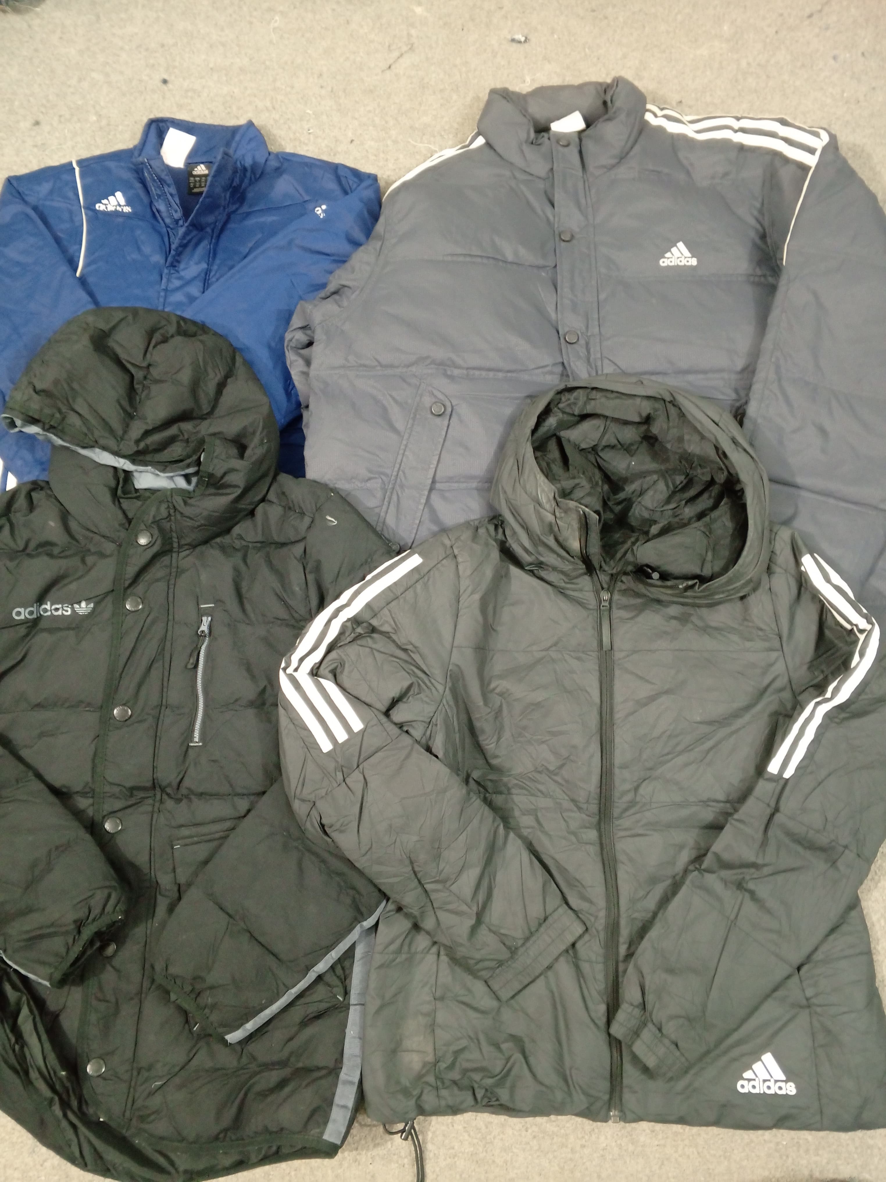 HD1072 Men Vintage Adidas Jackets