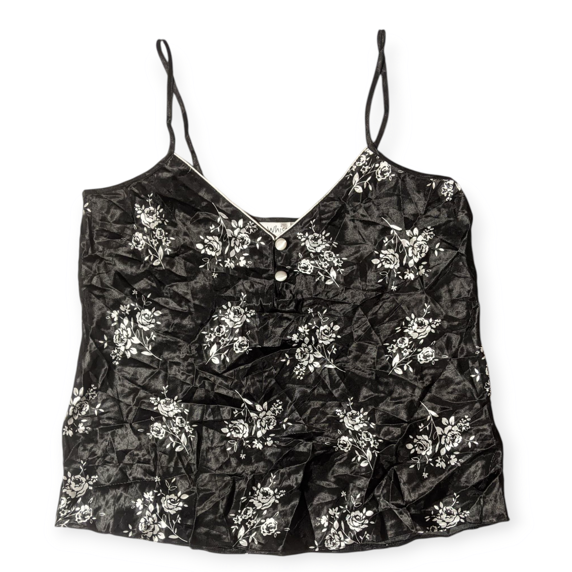 SAY#264 Y2K Sheer Mesh Cami Top