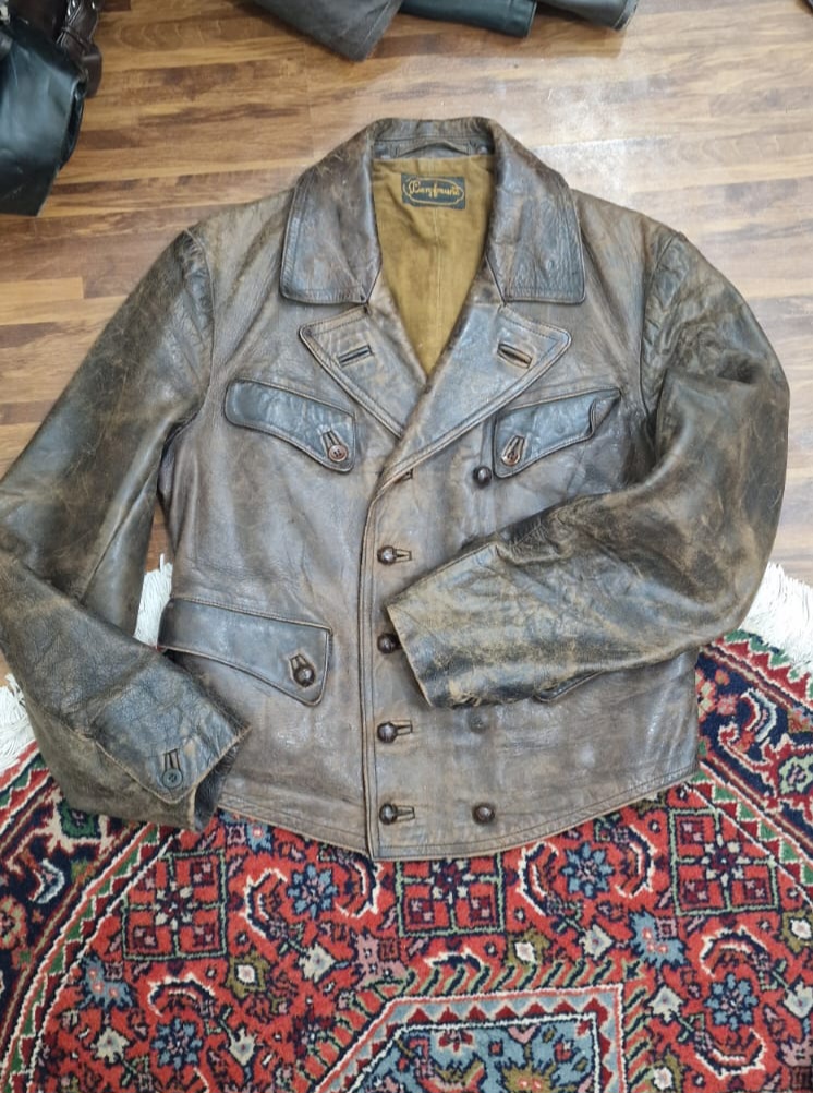 Herren Vintage Lederjacken/Mäntel