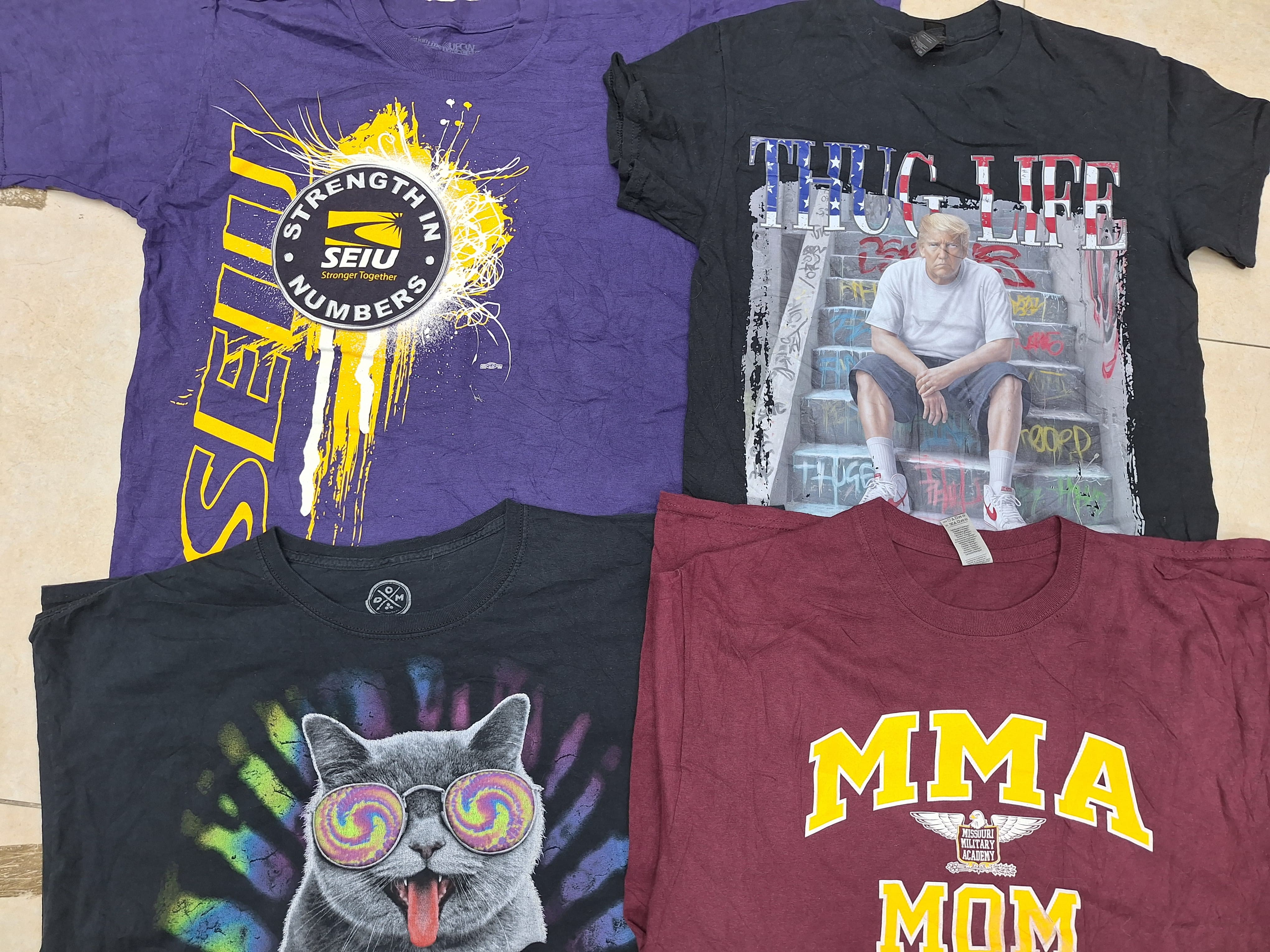 CT1115 Mix Printed Unbranded T-shirts