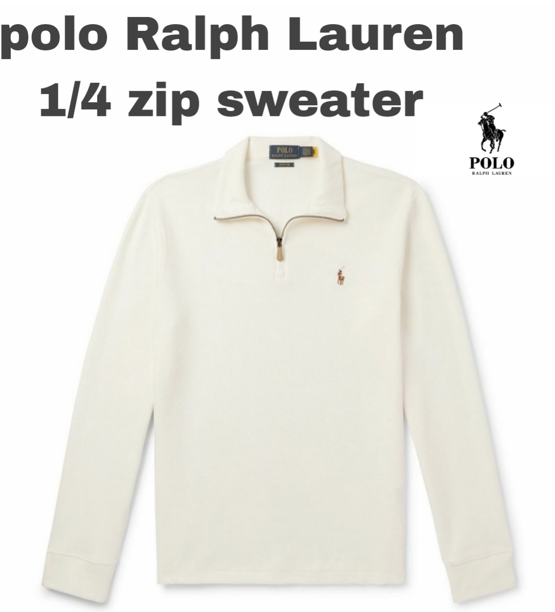 Ralph Lauren 1/4 zip sweater
