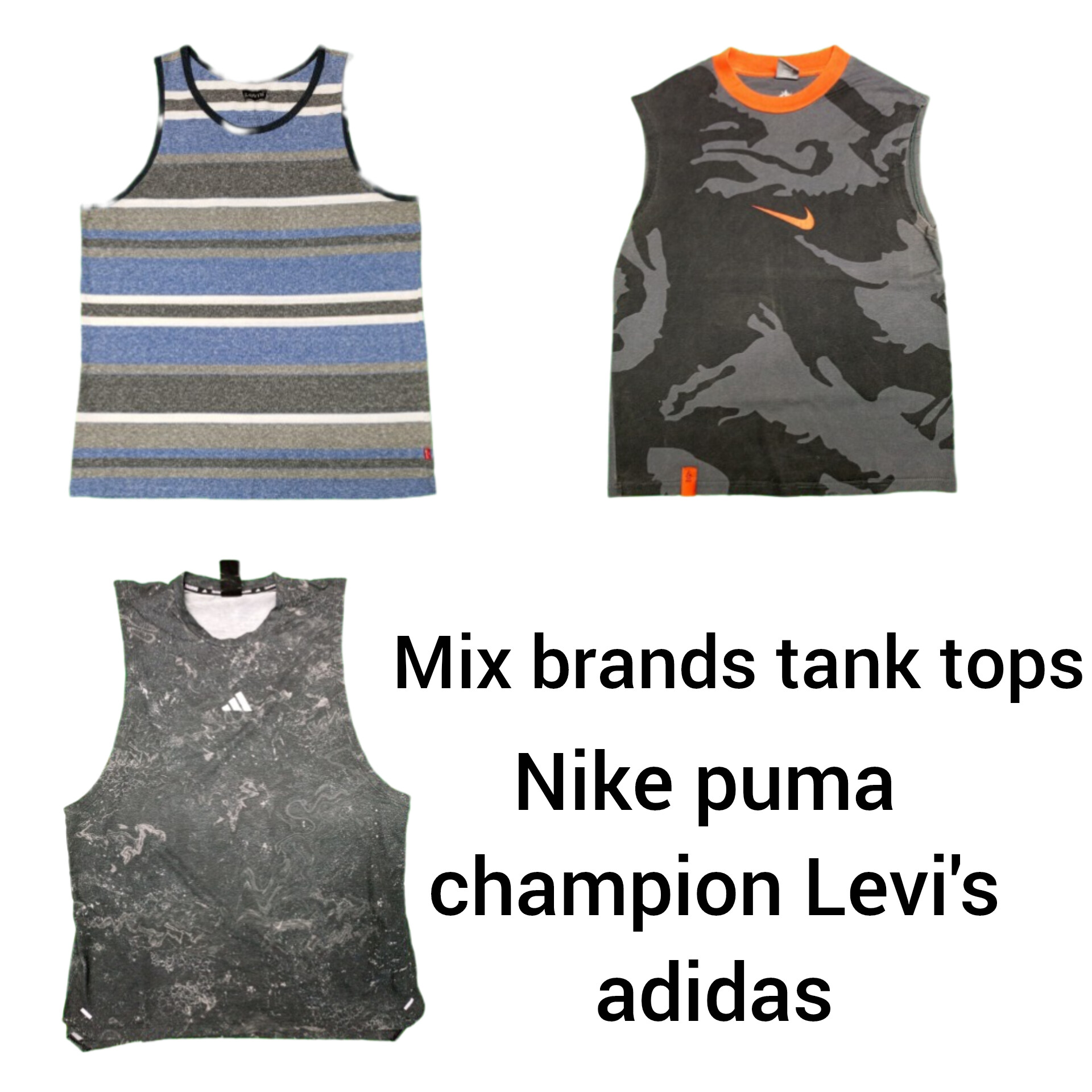 Mix de débardeurs de marque