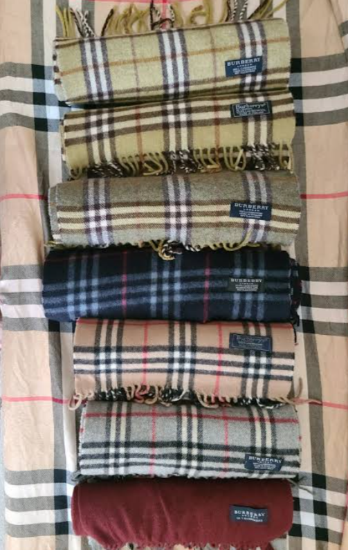 Vintage Burberry Scarves