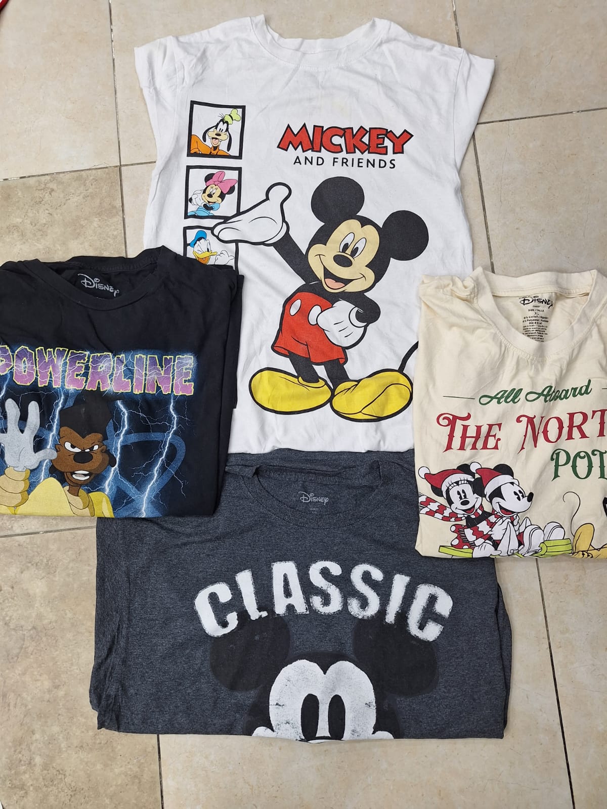 T-shirts Vintage Mix Disney CT1189
