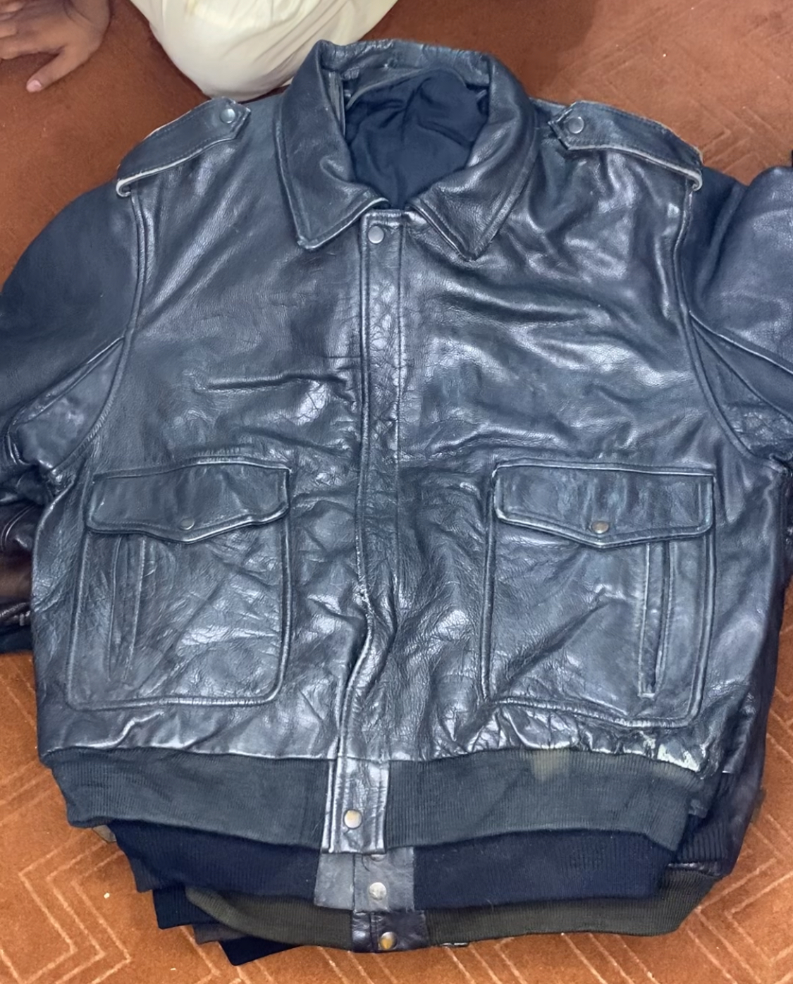 Jaquetas de Couro Bomber