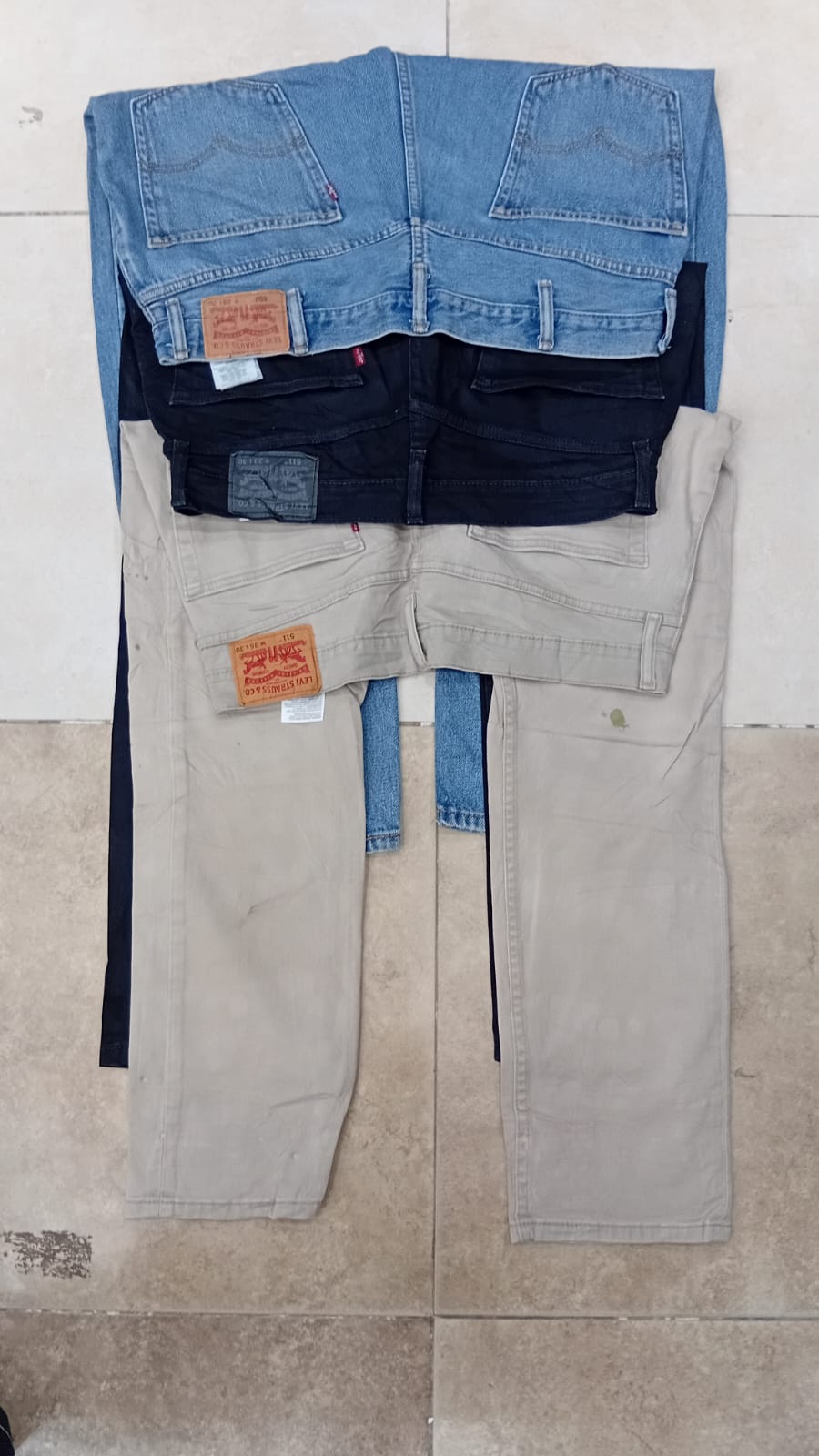 CT1250 jeans mix masculinos da Levi's