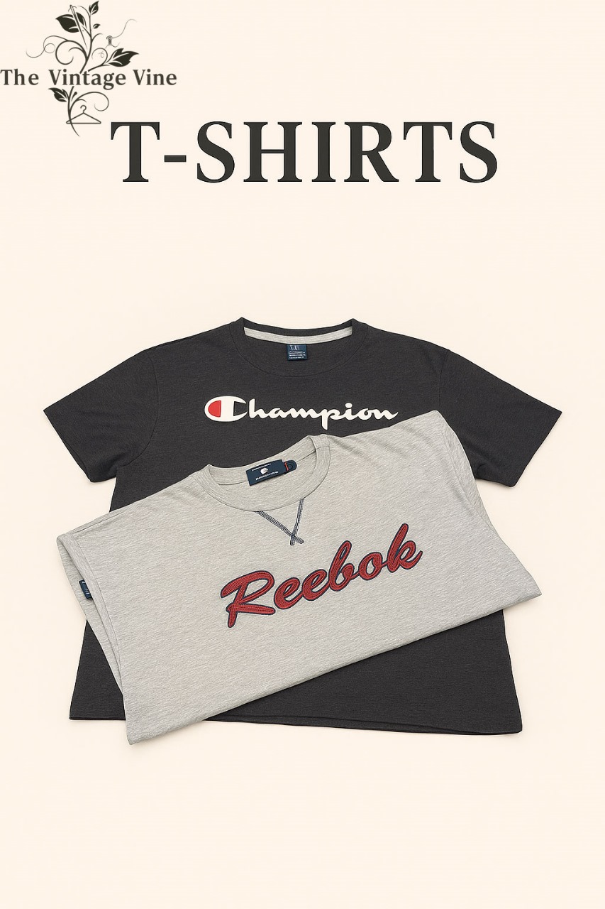 Authentische Herren T-Shirts: Gap, Champion, BOSS, Reebok Shirts