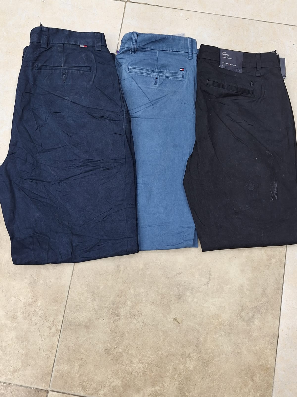 CT1256 Calças Sociais Masculinas Tommy Hilfiger