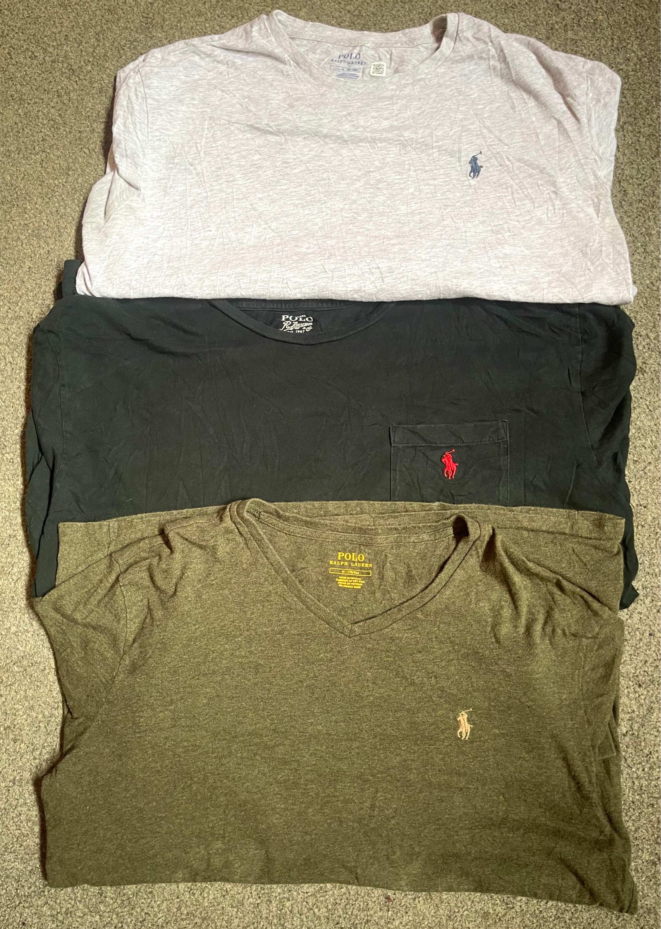Rundhalsausschnitt Polo Ralph Lauren T-Shirts